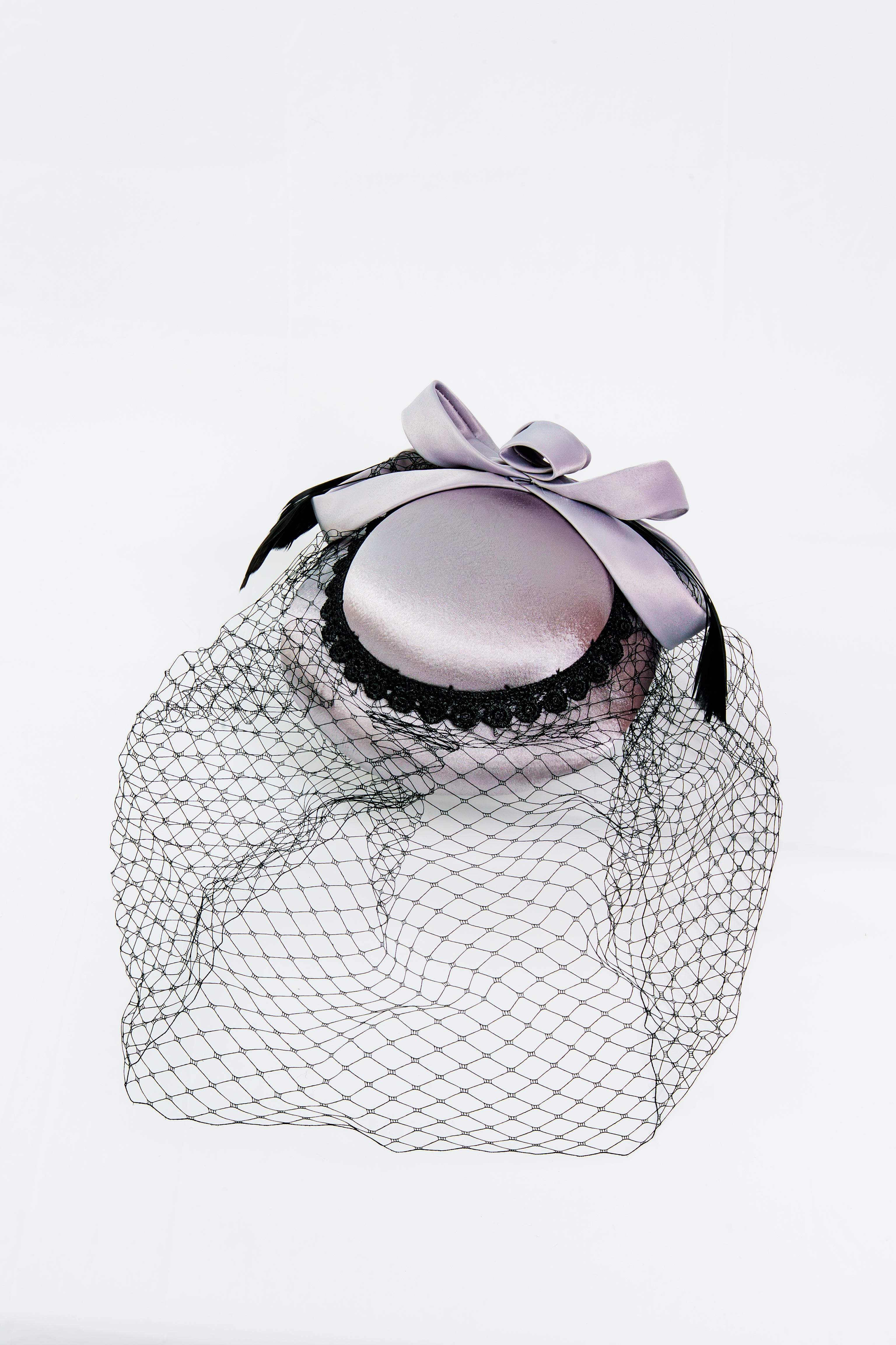 Satin Bow Hat Fascinator