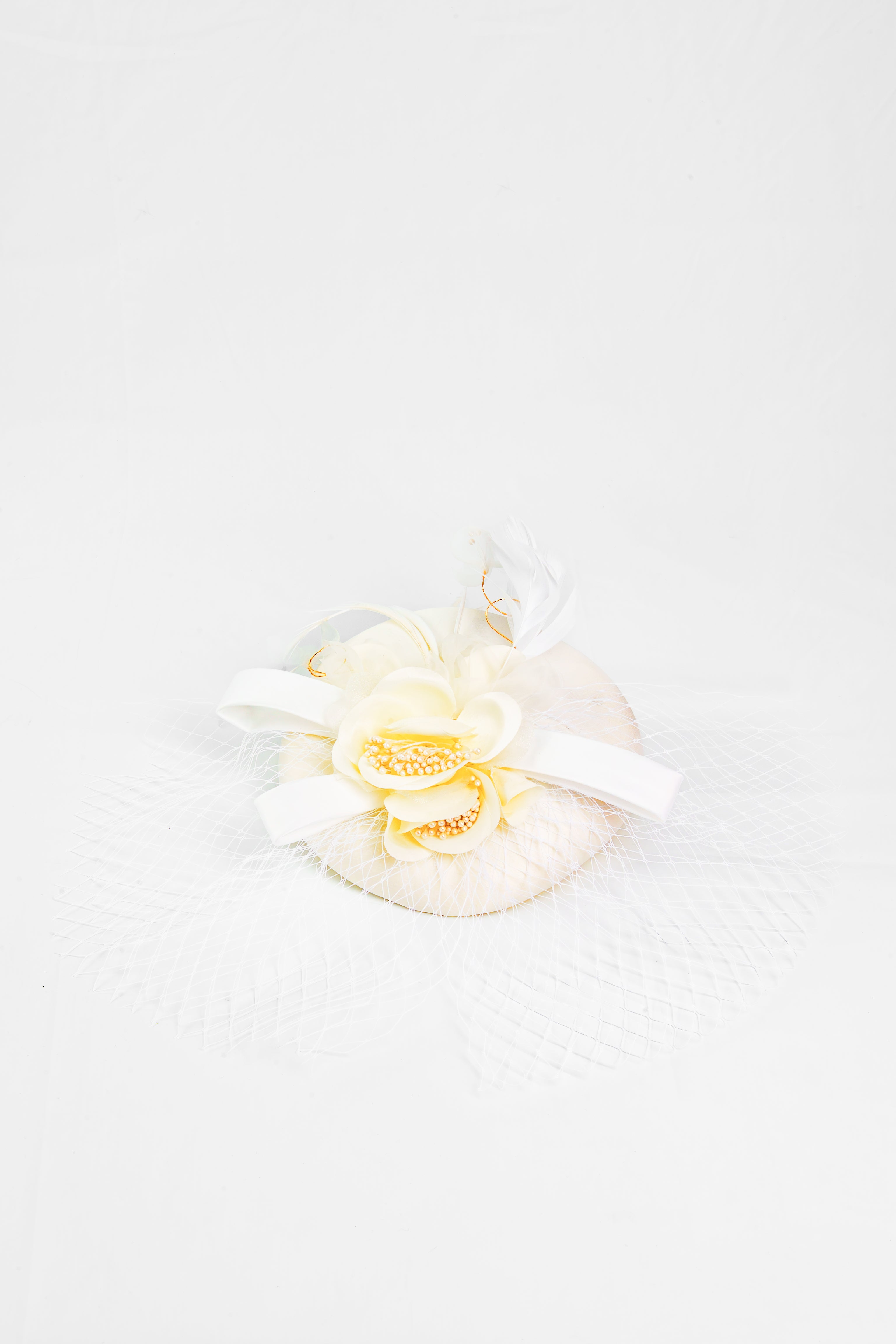Ribbon & Feathers Fascinator Hat