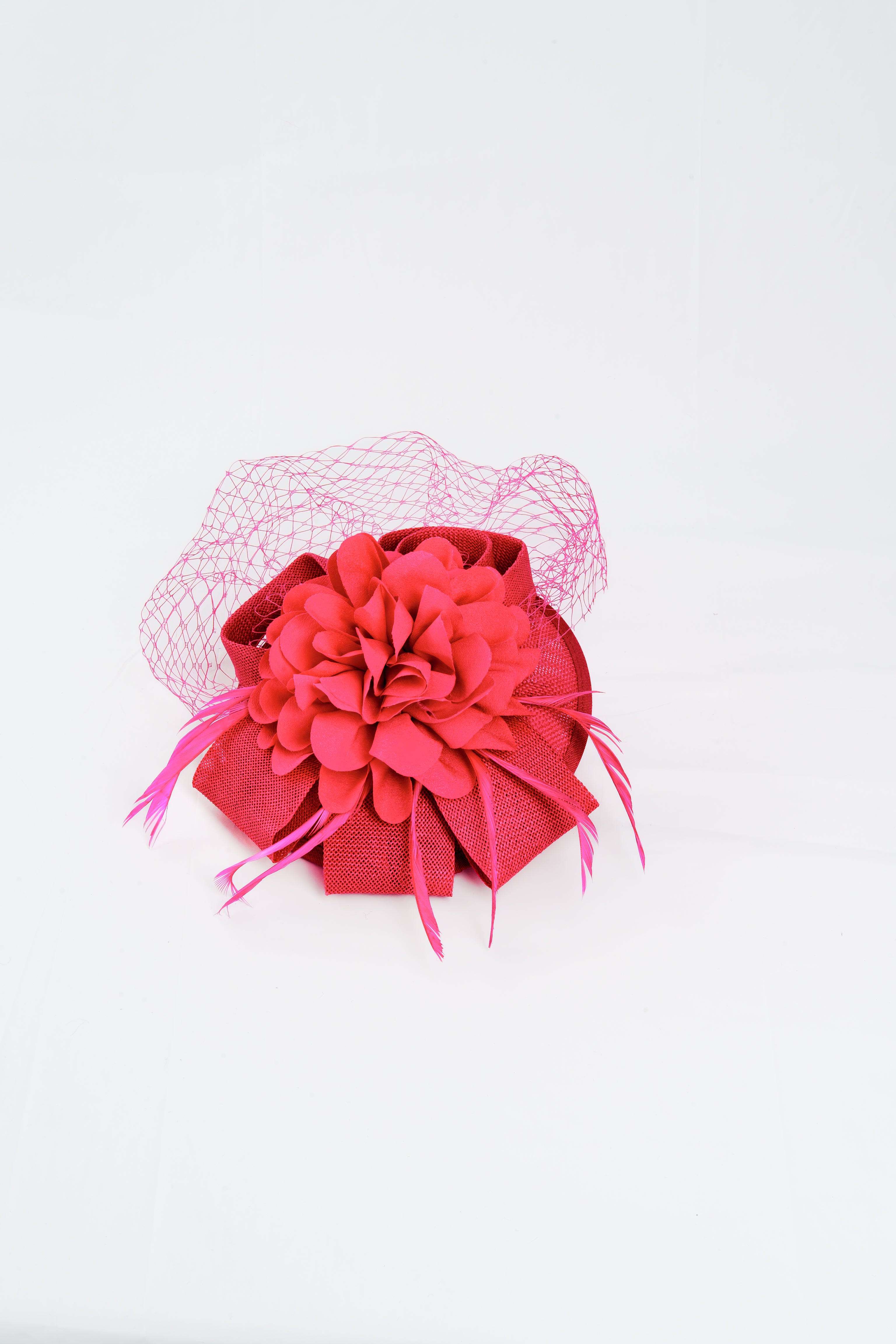 Large Fancy Flower Fascinator