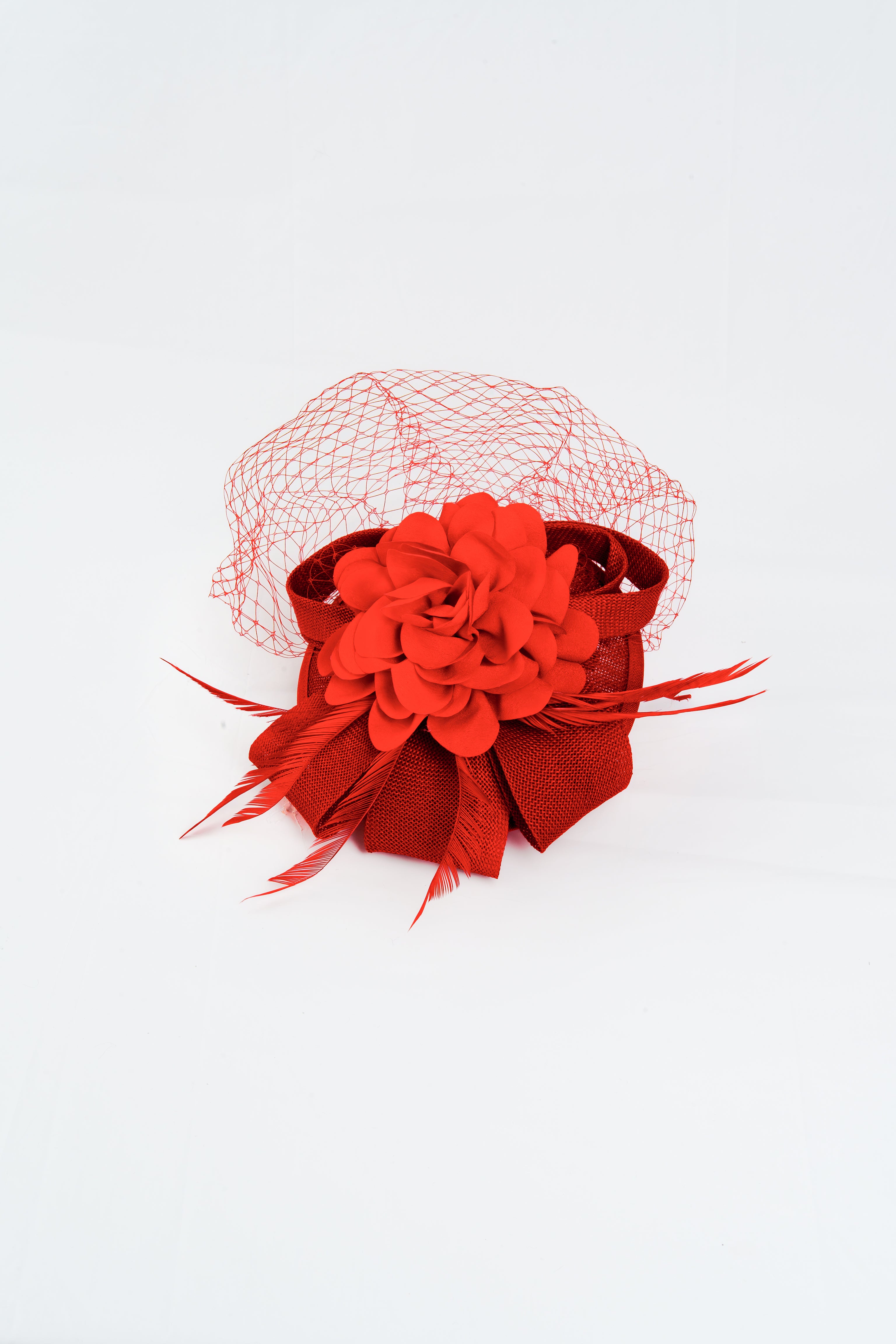 Large Fancy Flower Fascinator