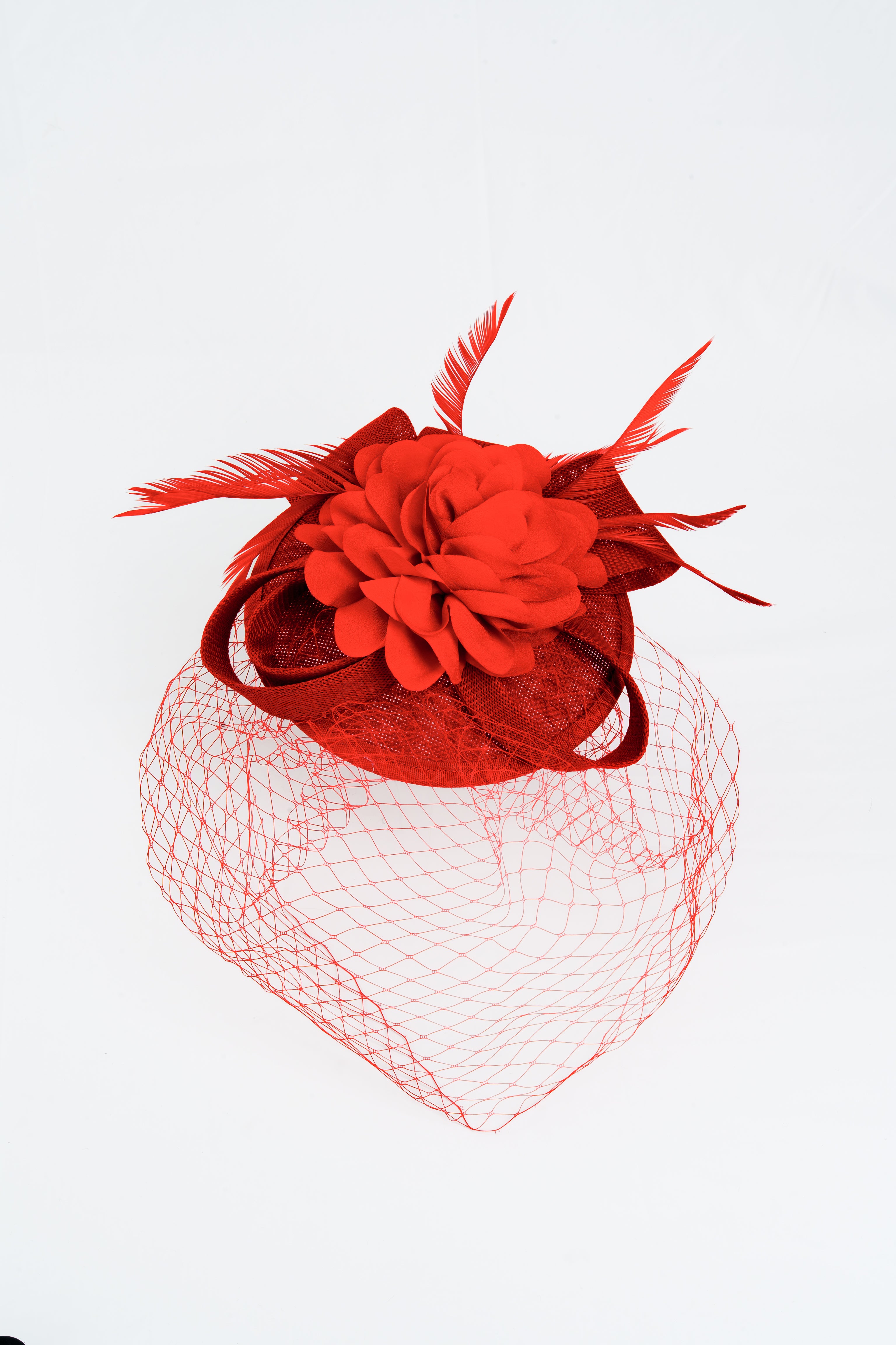 Large Fancy Flower Fascinator