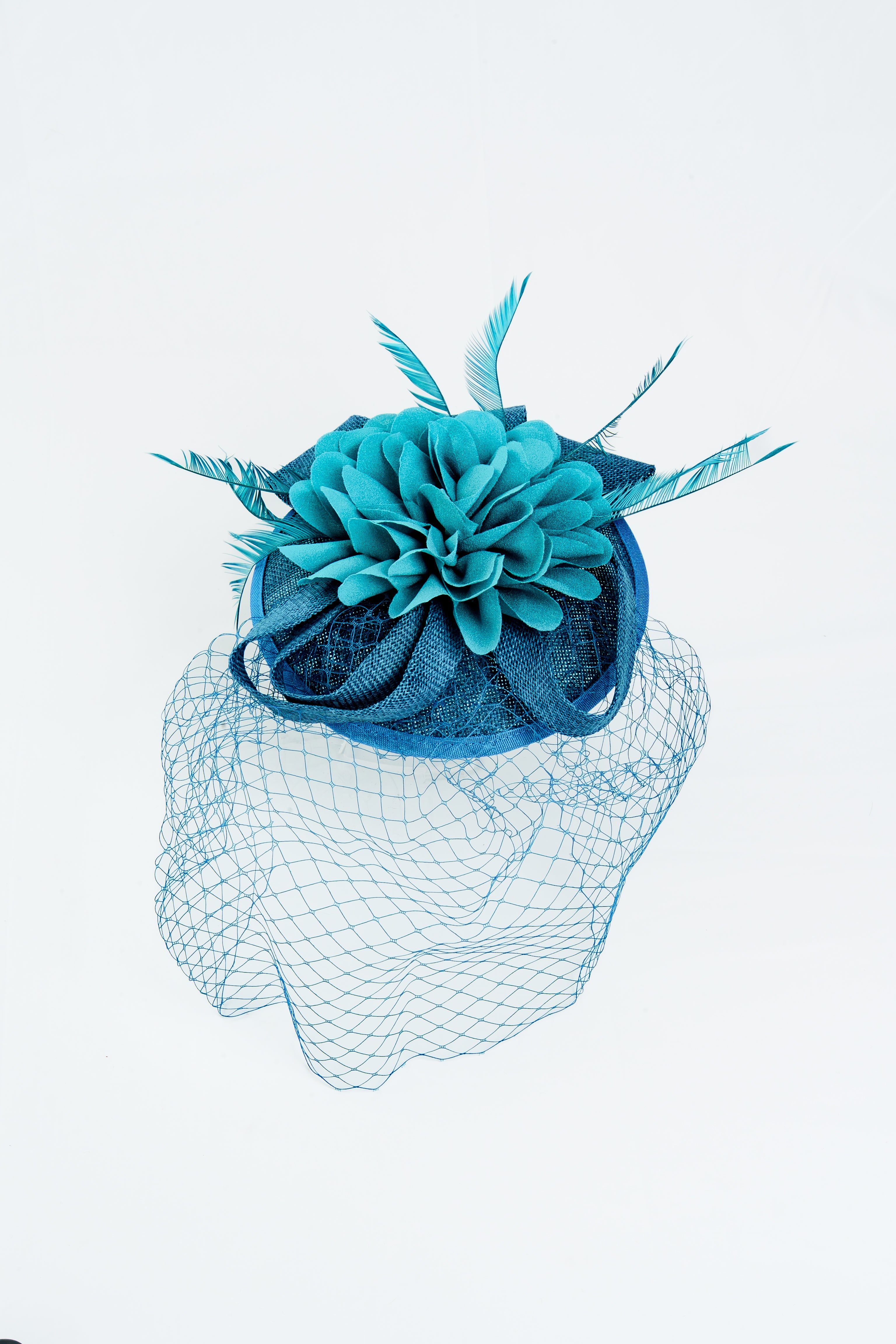 Large Fancy Flower Fascinator
