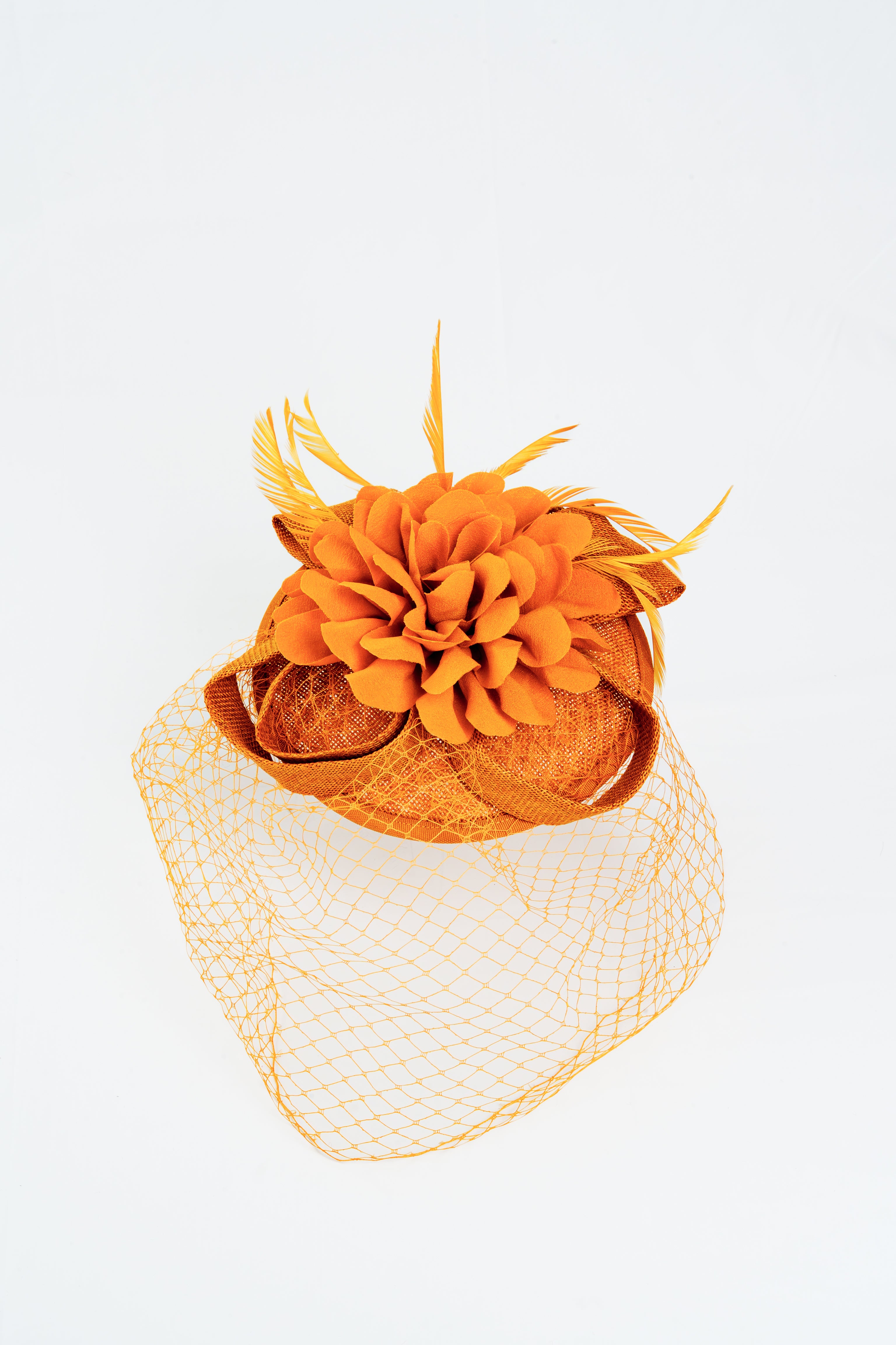 Large Fancy Flower Fascinator