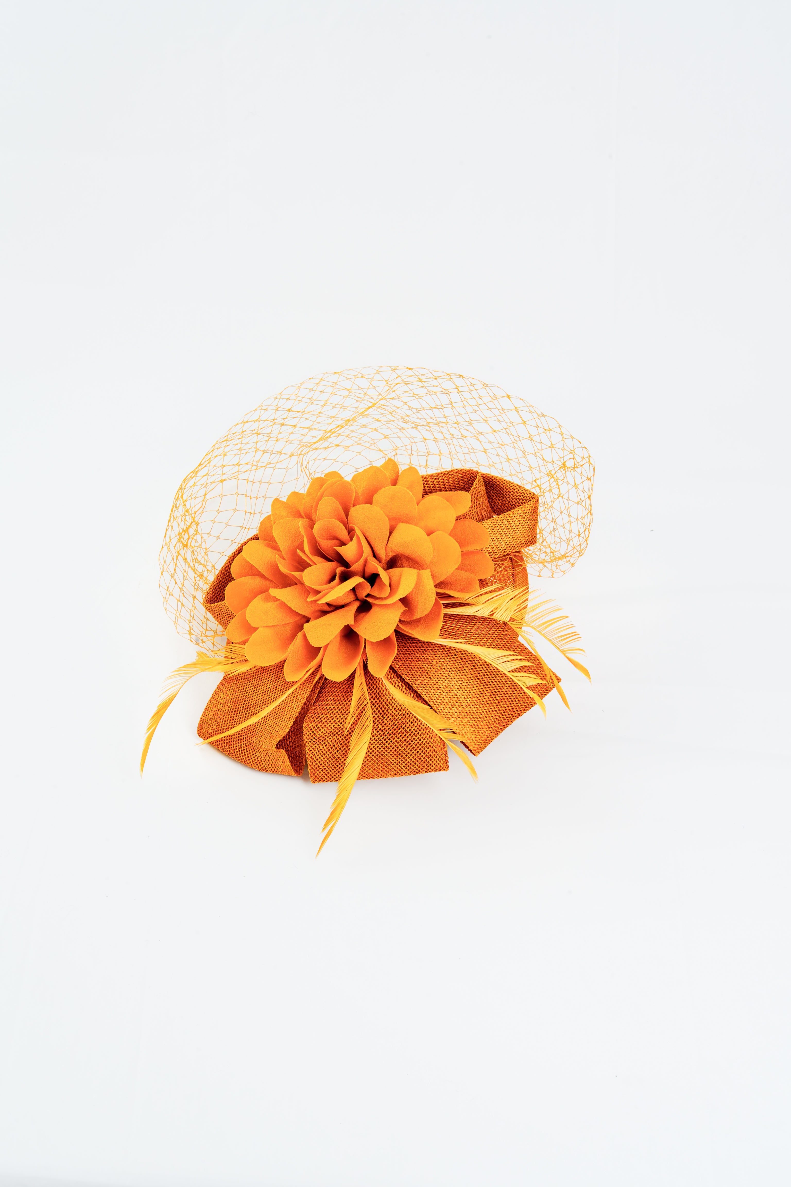 Large Fancy Flower Fascinator