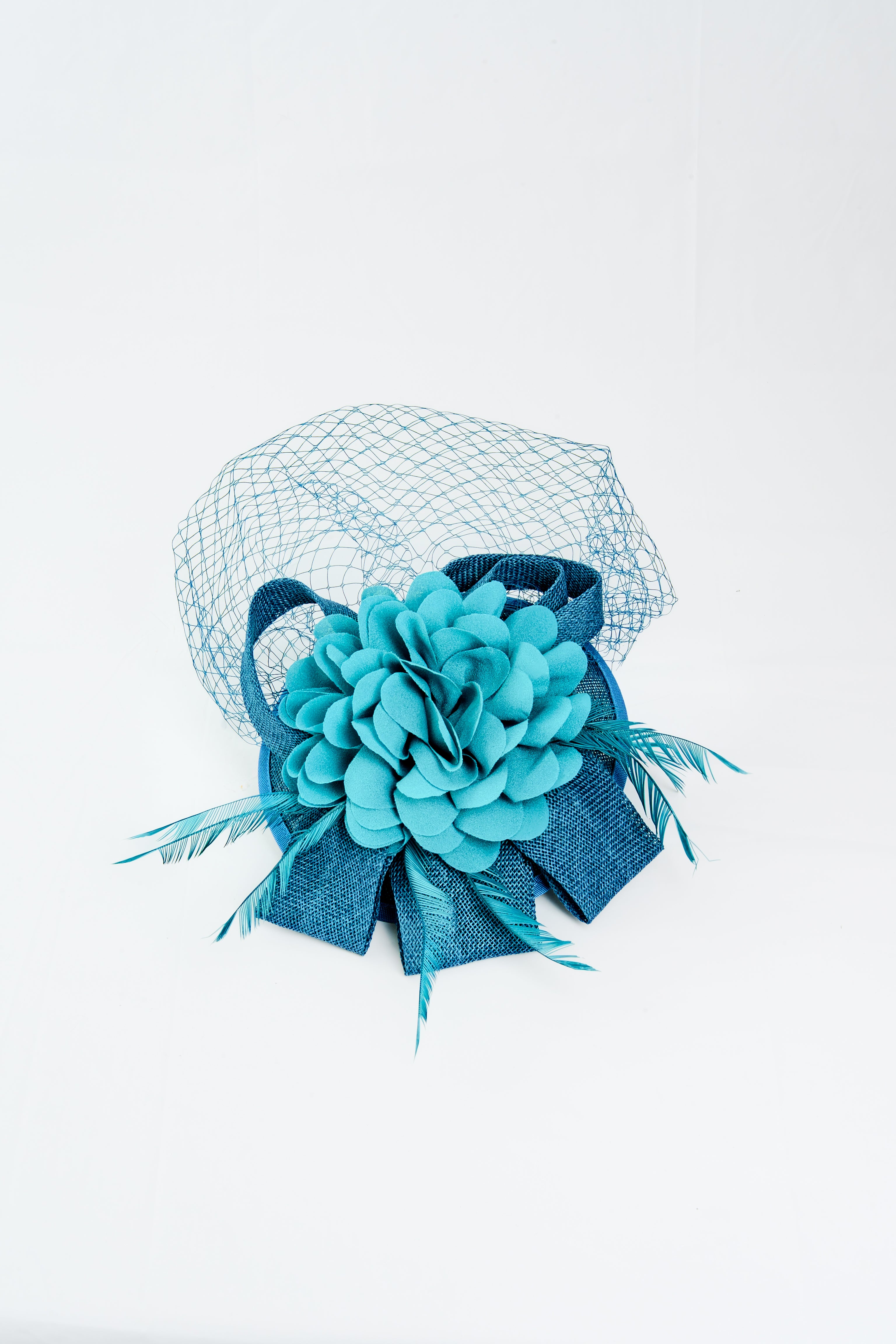 Large Fancy Flower Fascinator
