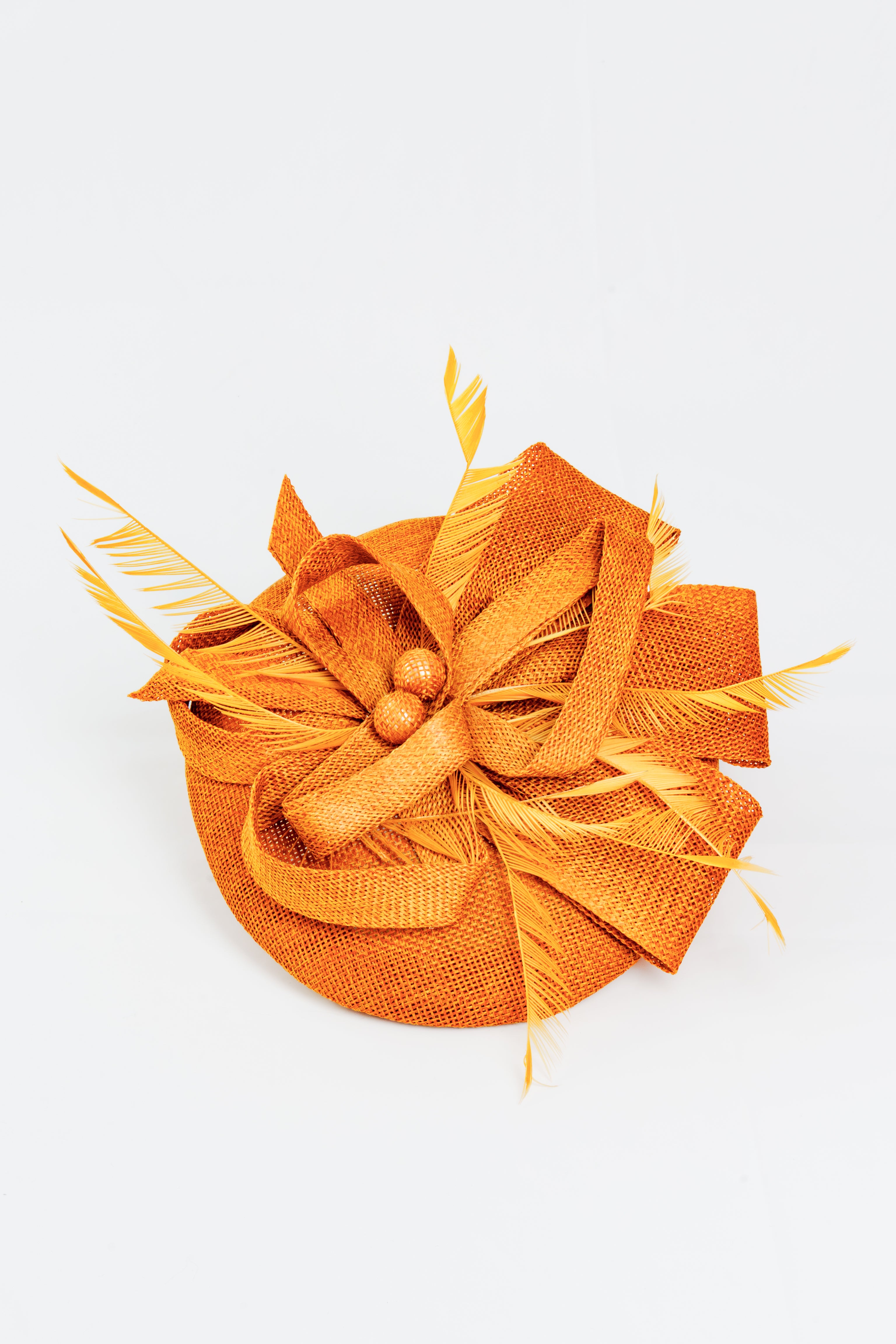 Elegant Feathers & Bow Fascinator