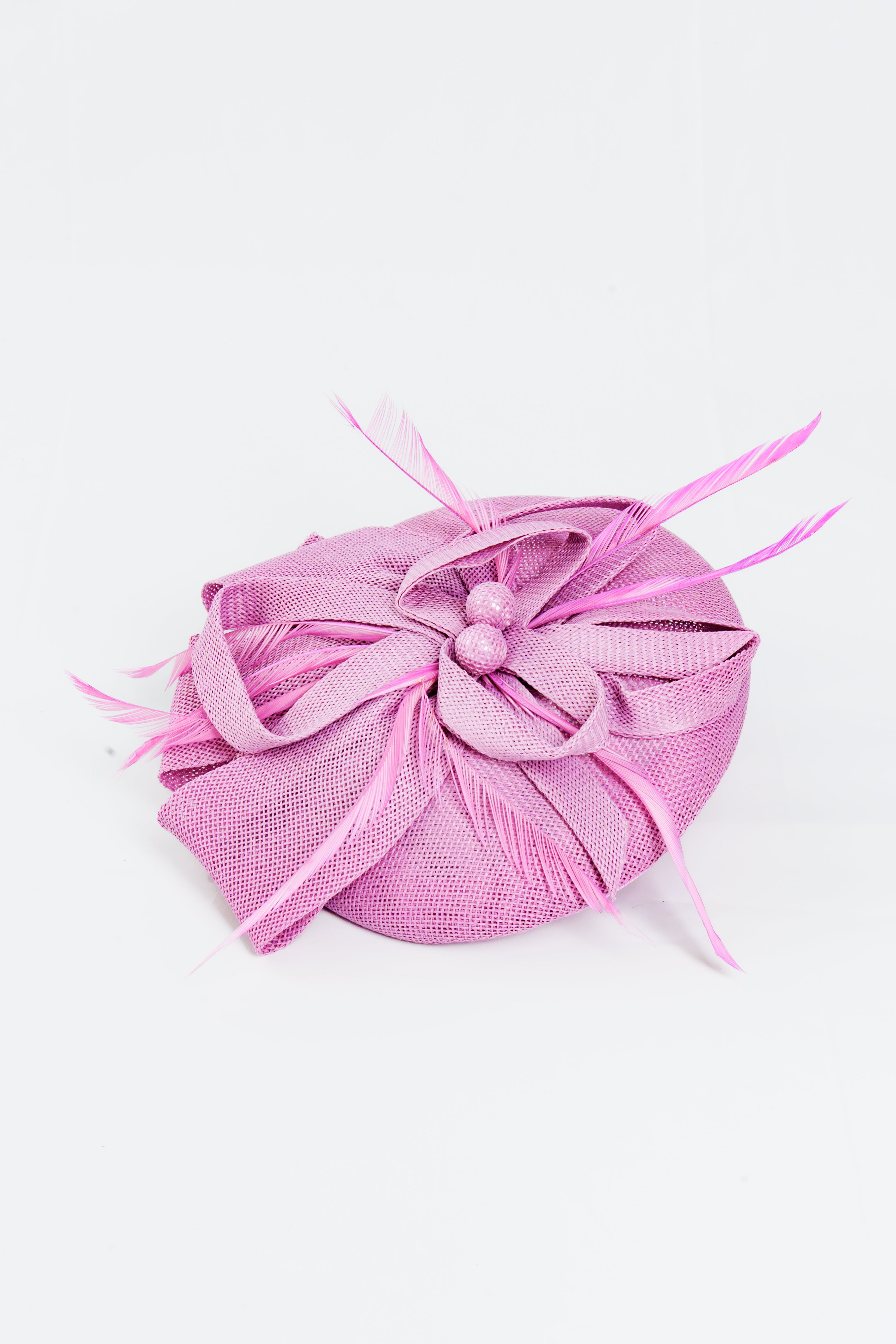 Elegant Feathers & Bow Fascinator