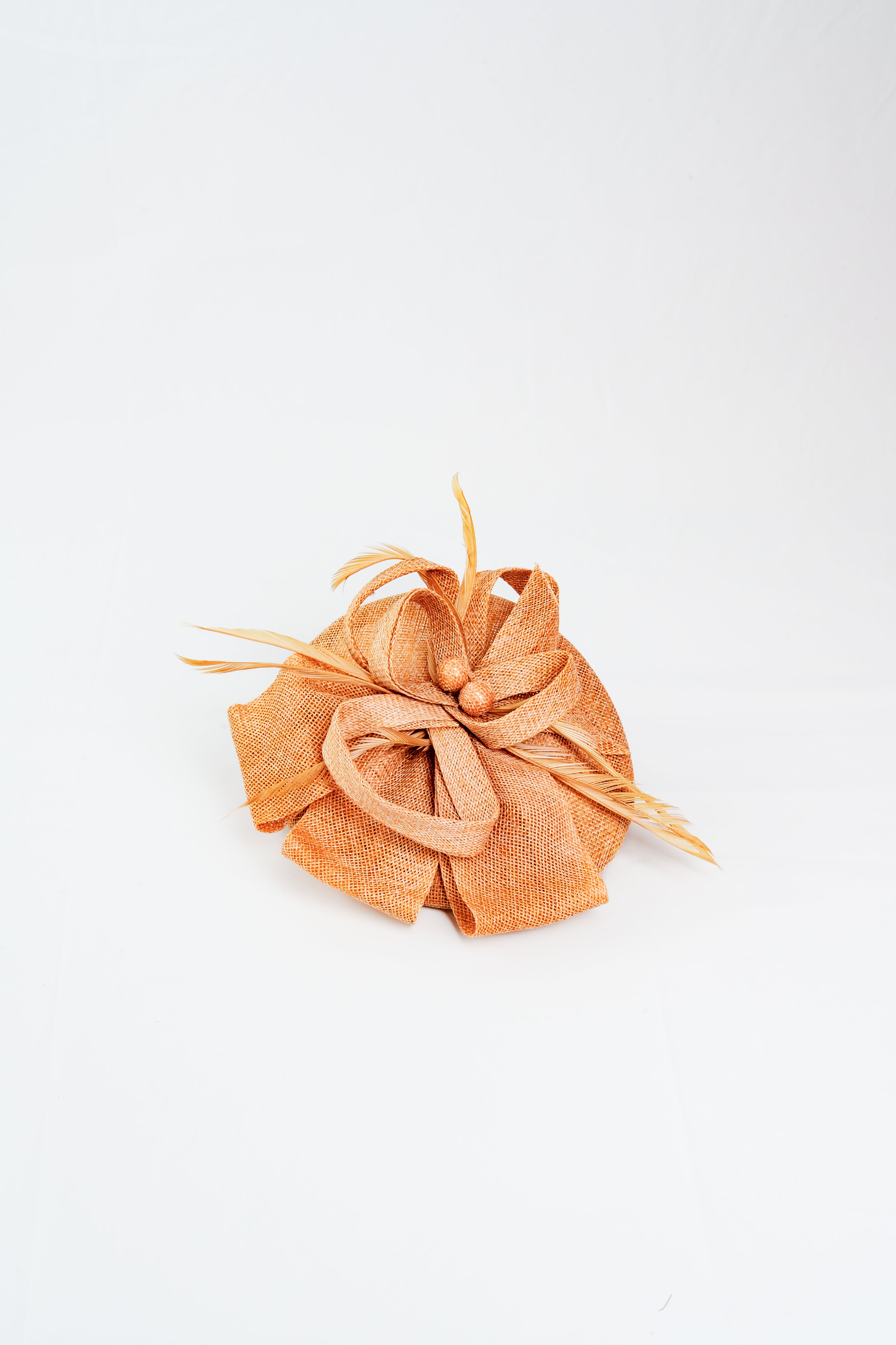 Elegant Feathers & Bow Fascinator