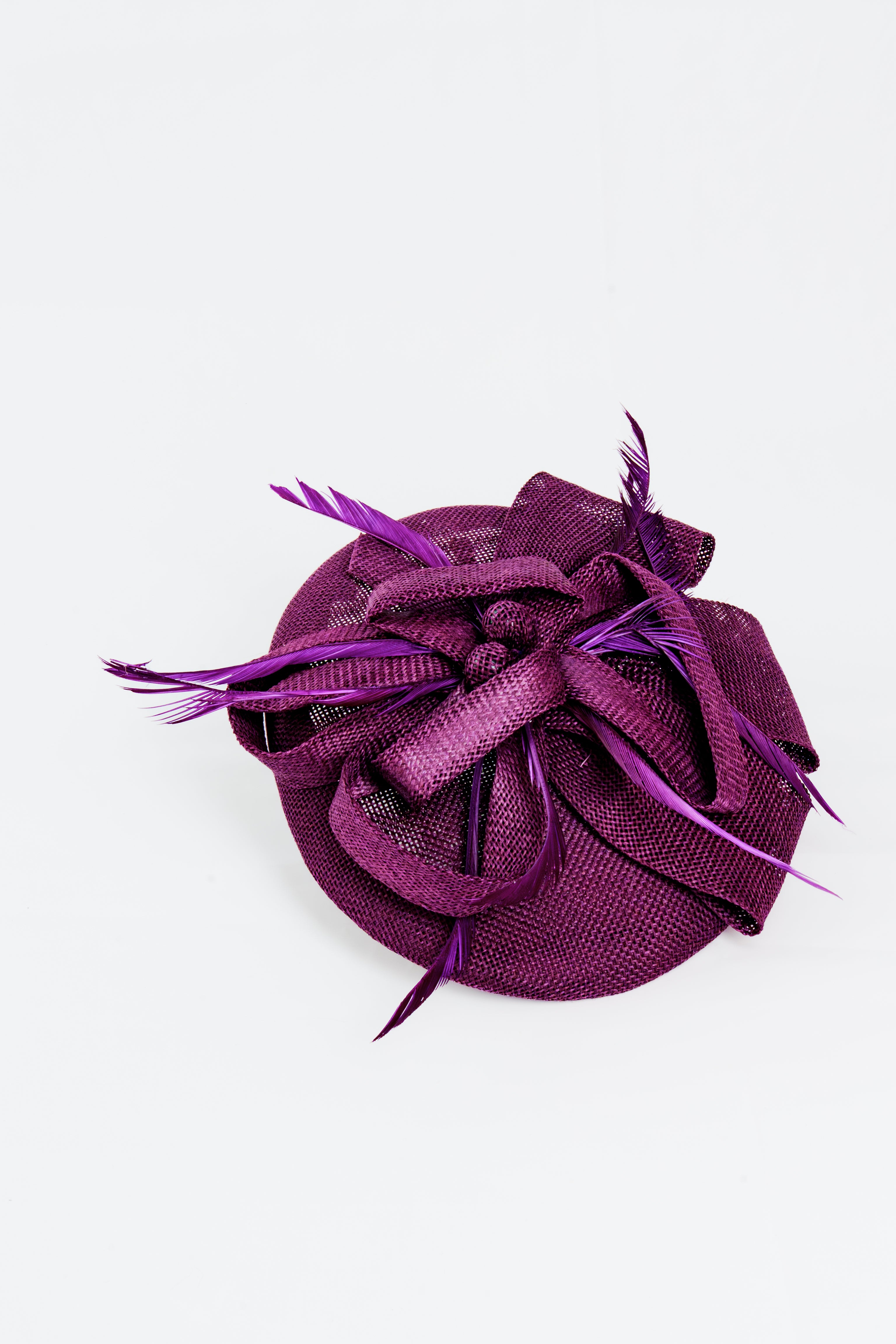 Elegant Feathers & Bow Fascinator
