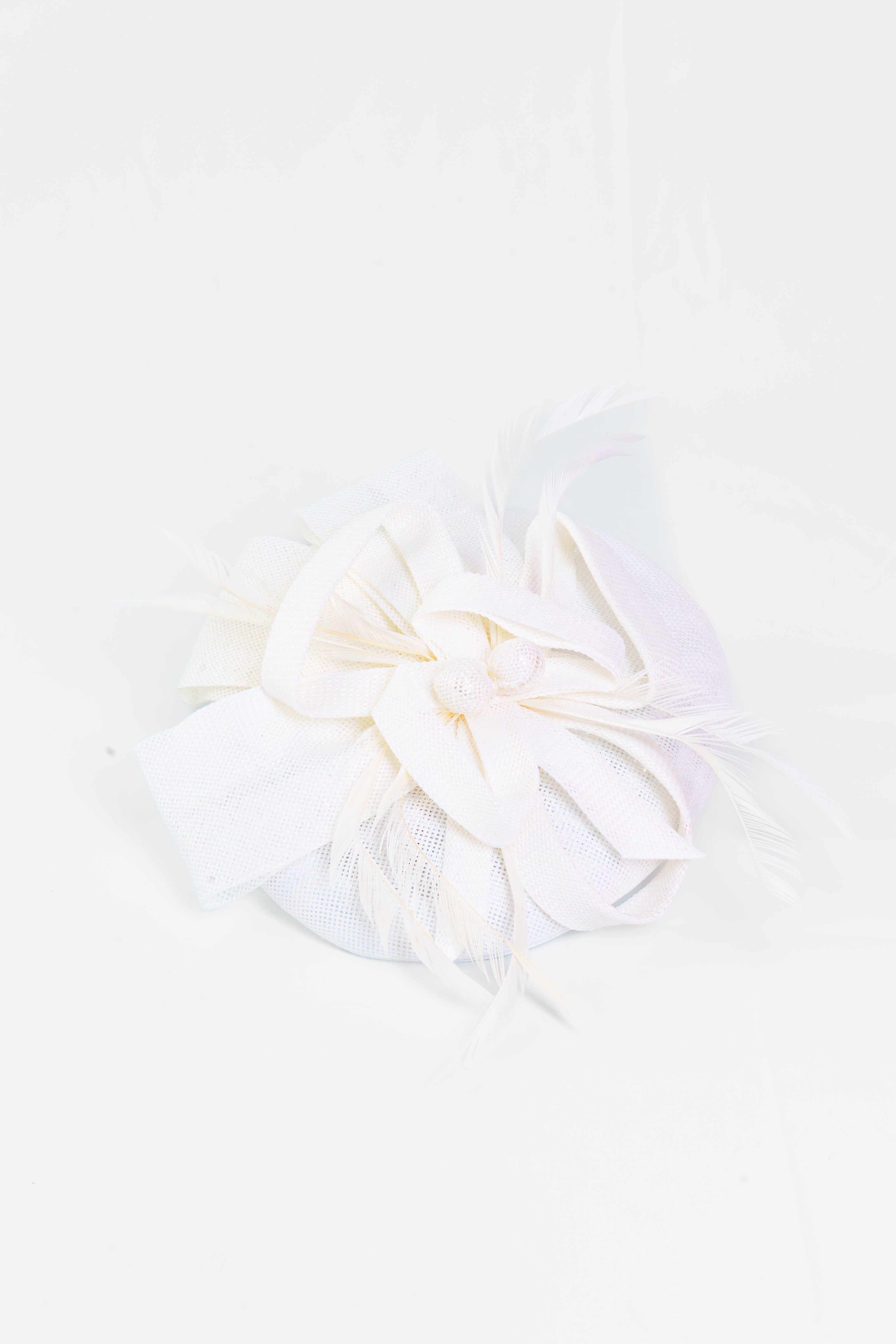 Elegant Feathers & Bow Fascinator