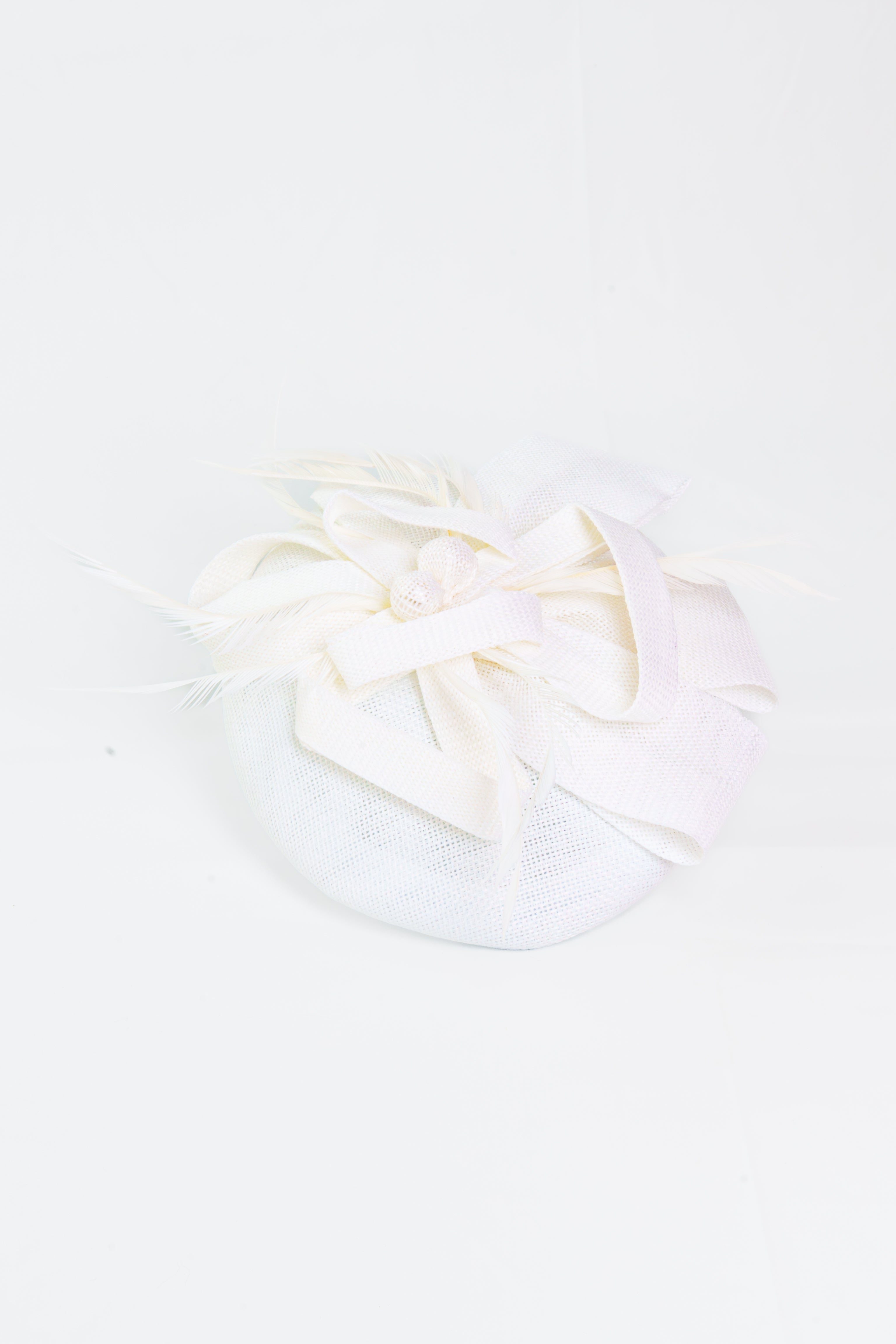 Elegant Feathers & Bow Fascinator