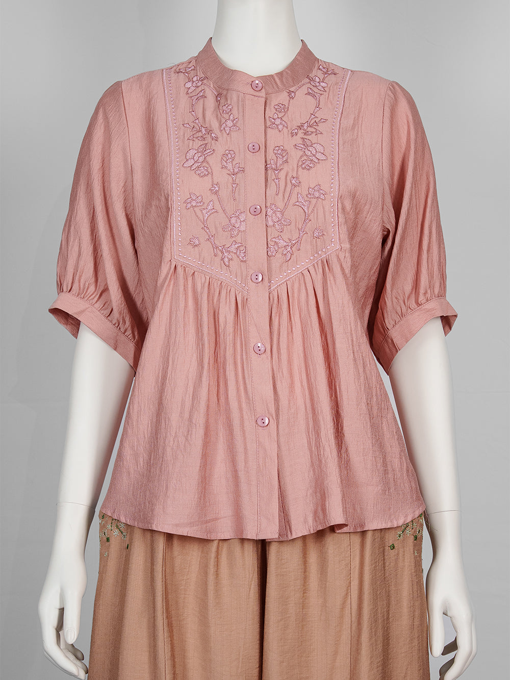 Botanic Embroidered Blouse