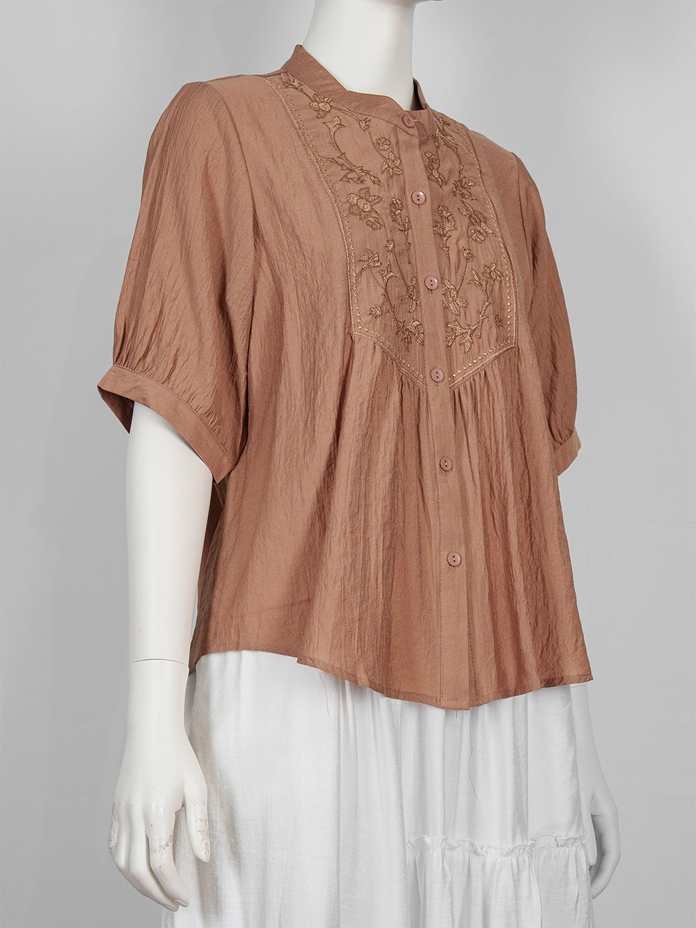 Botanic Embroidered Blouse