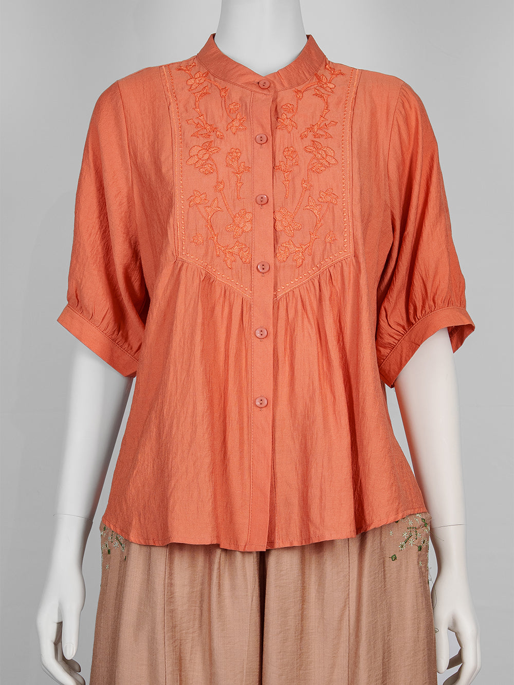 Botanic Embroidered Blouse