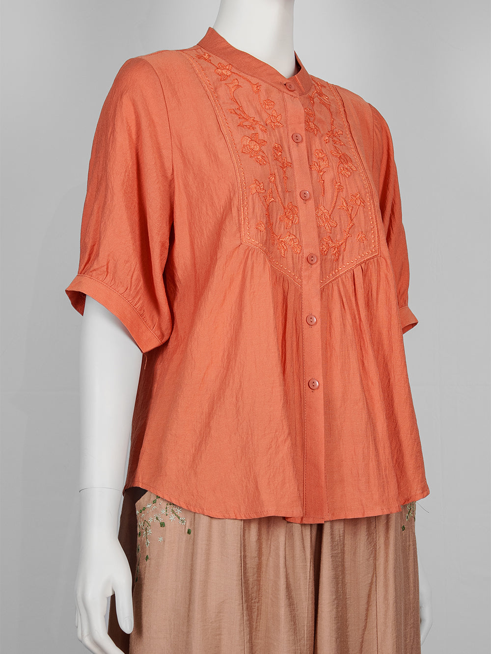 Botanic Embroidered Blouse