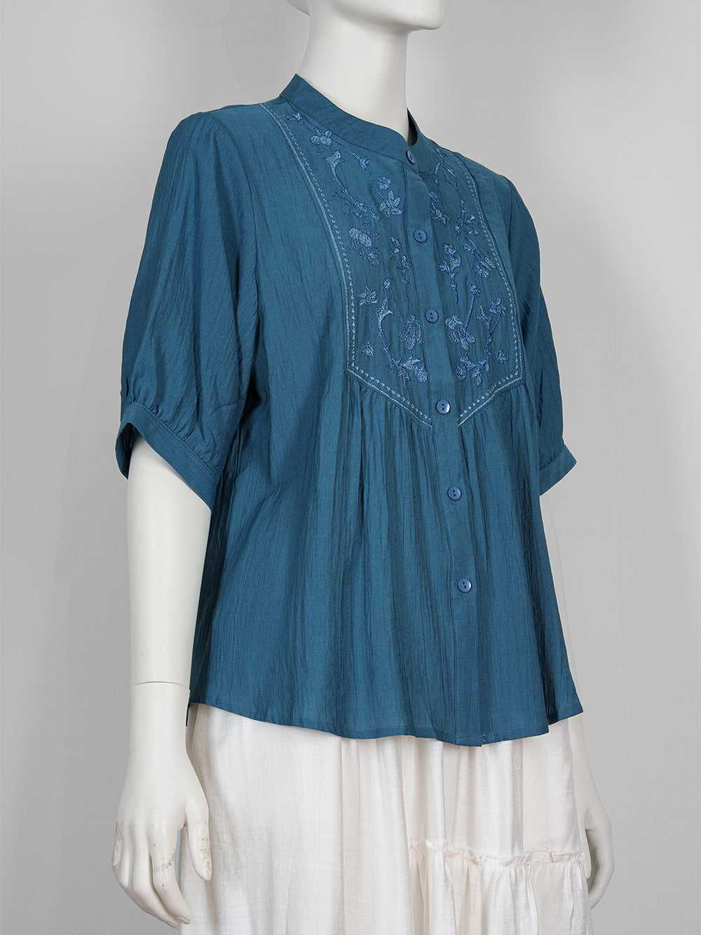 Botanic Embroidered Blouse