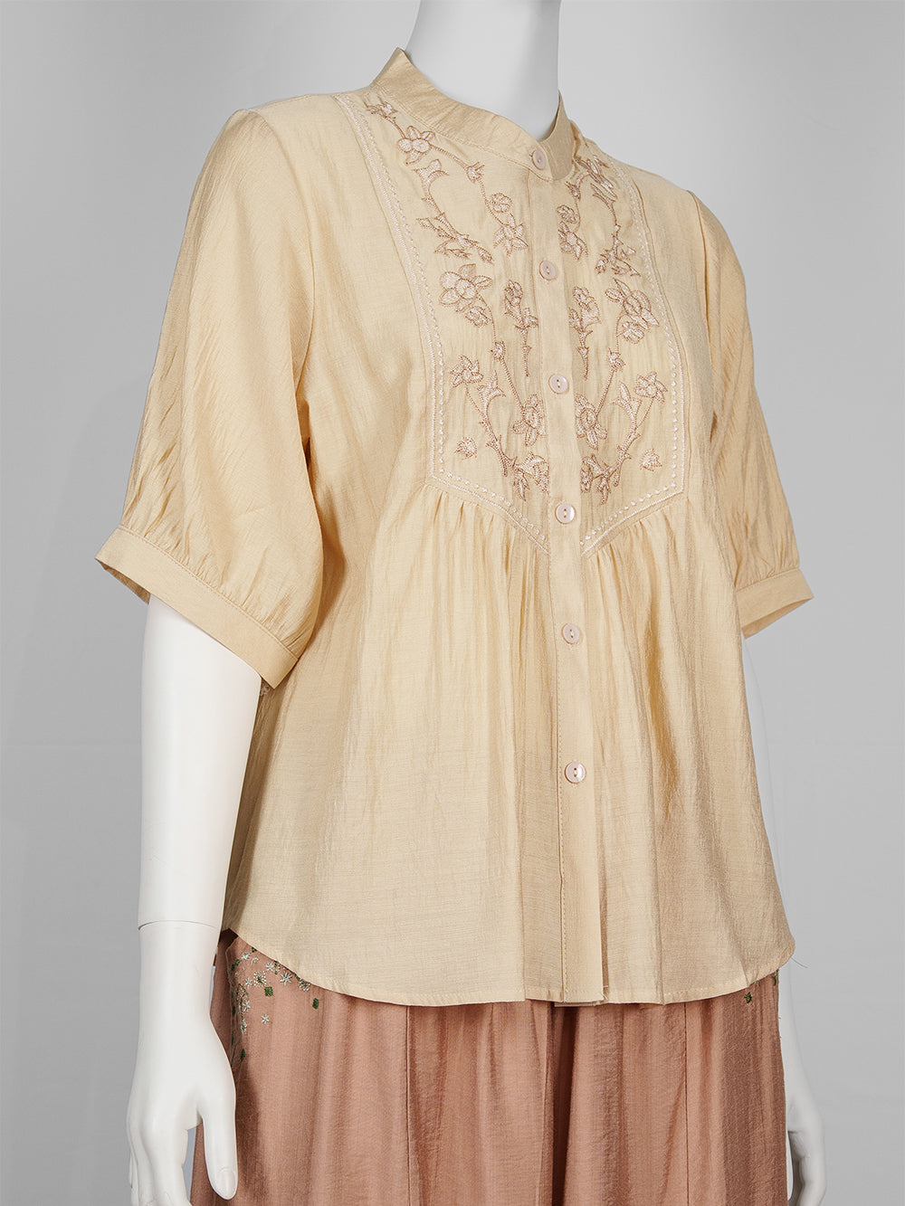 Botanic Embroidered Blouse