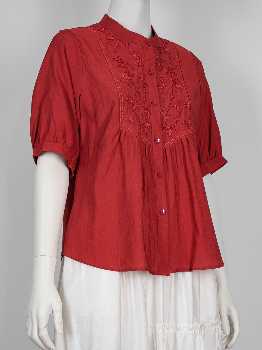 Botanic Embroidered Blouse