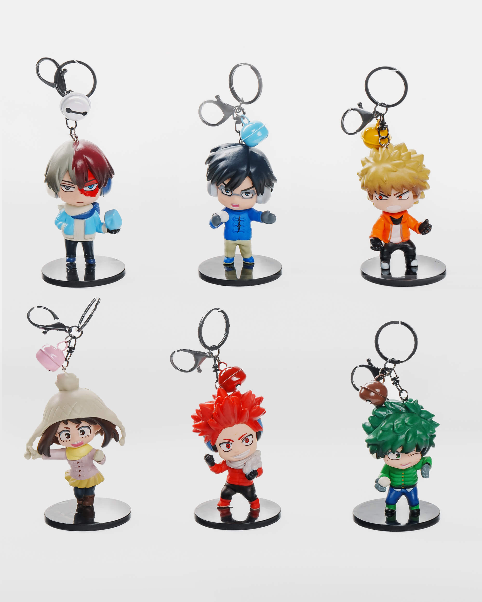 My Hero Academia Winter Keychain Set (6 pcs)