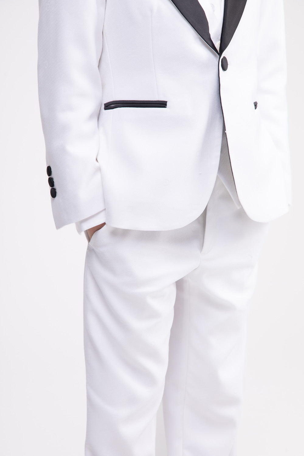 White Tuxedo with Vest