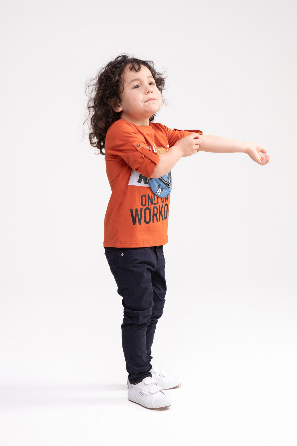 Bear Printed Long Sleeve Shirt