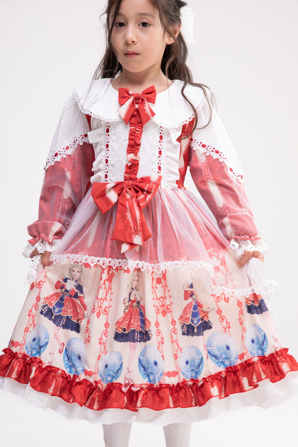 Bridget Ruffled Cosplay Dress