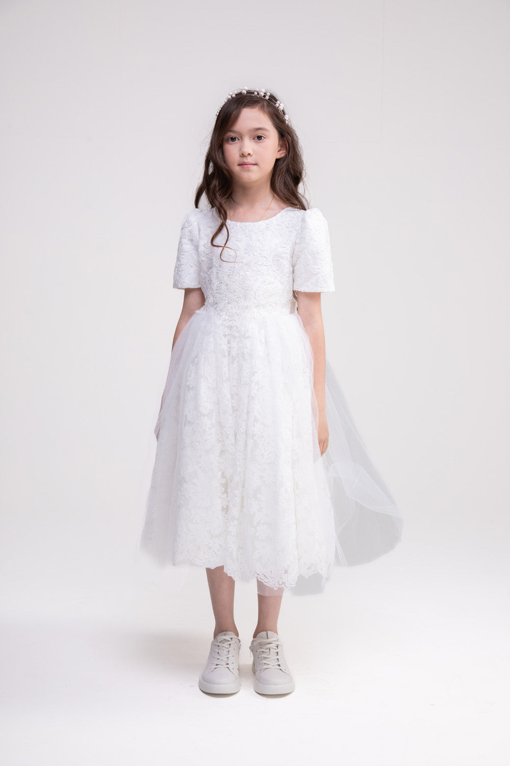 Layered Lace Party Dress