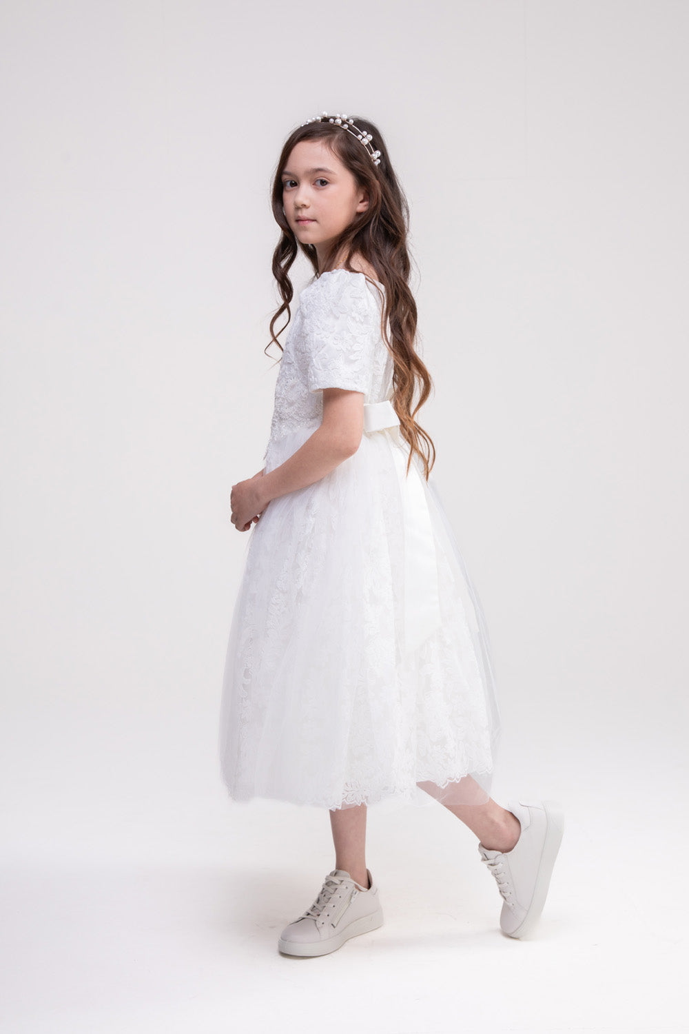 Layered Lace Party Dress