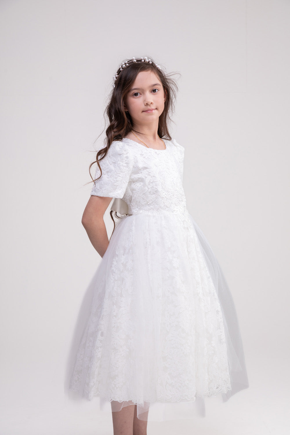 Layered Lace Party Dress