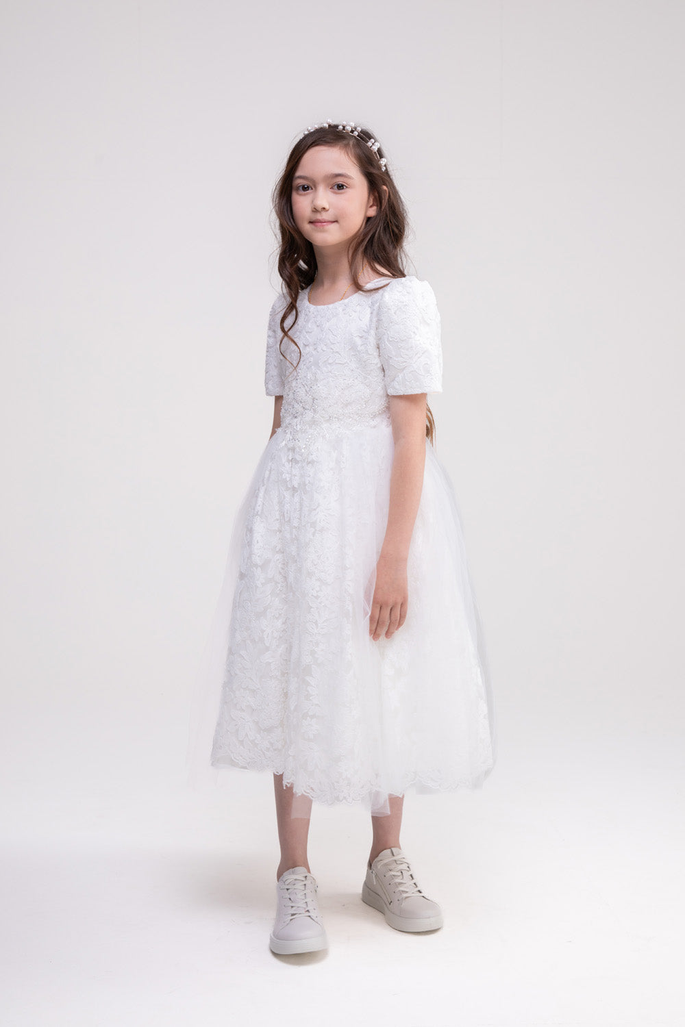 Layered Lace Party Dress