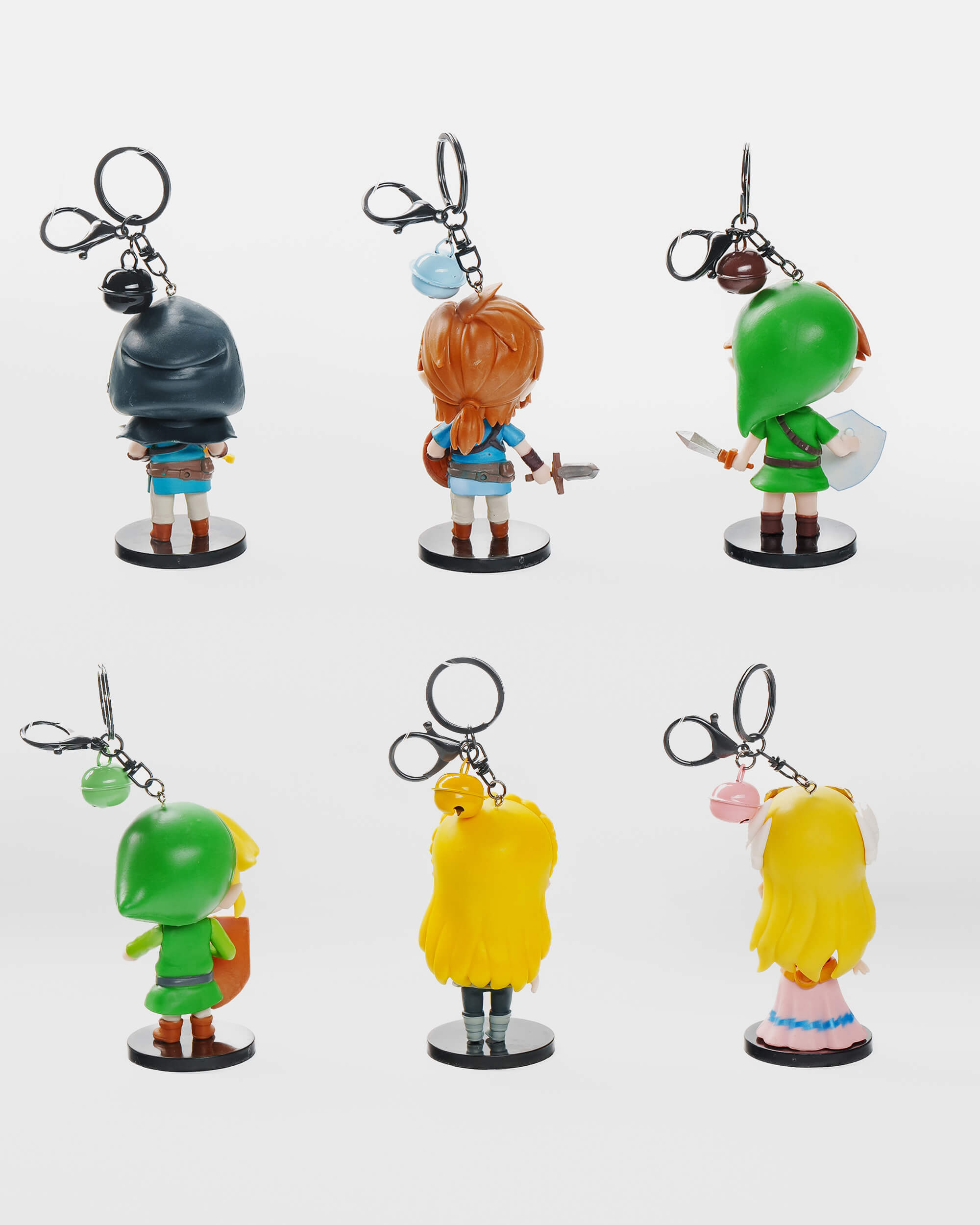 Legend of Zelda Keychain Set (6 pcs)