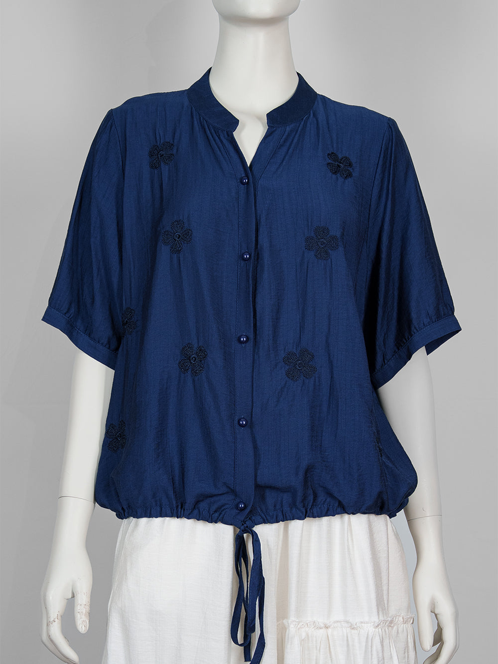 Bloom Dot Embroidered Blouse