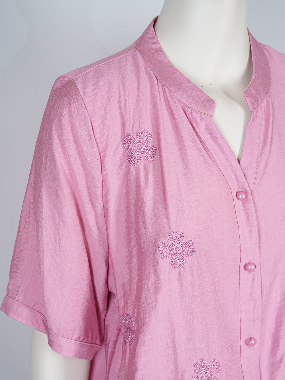 Bloom Dot Embroidered Blouse