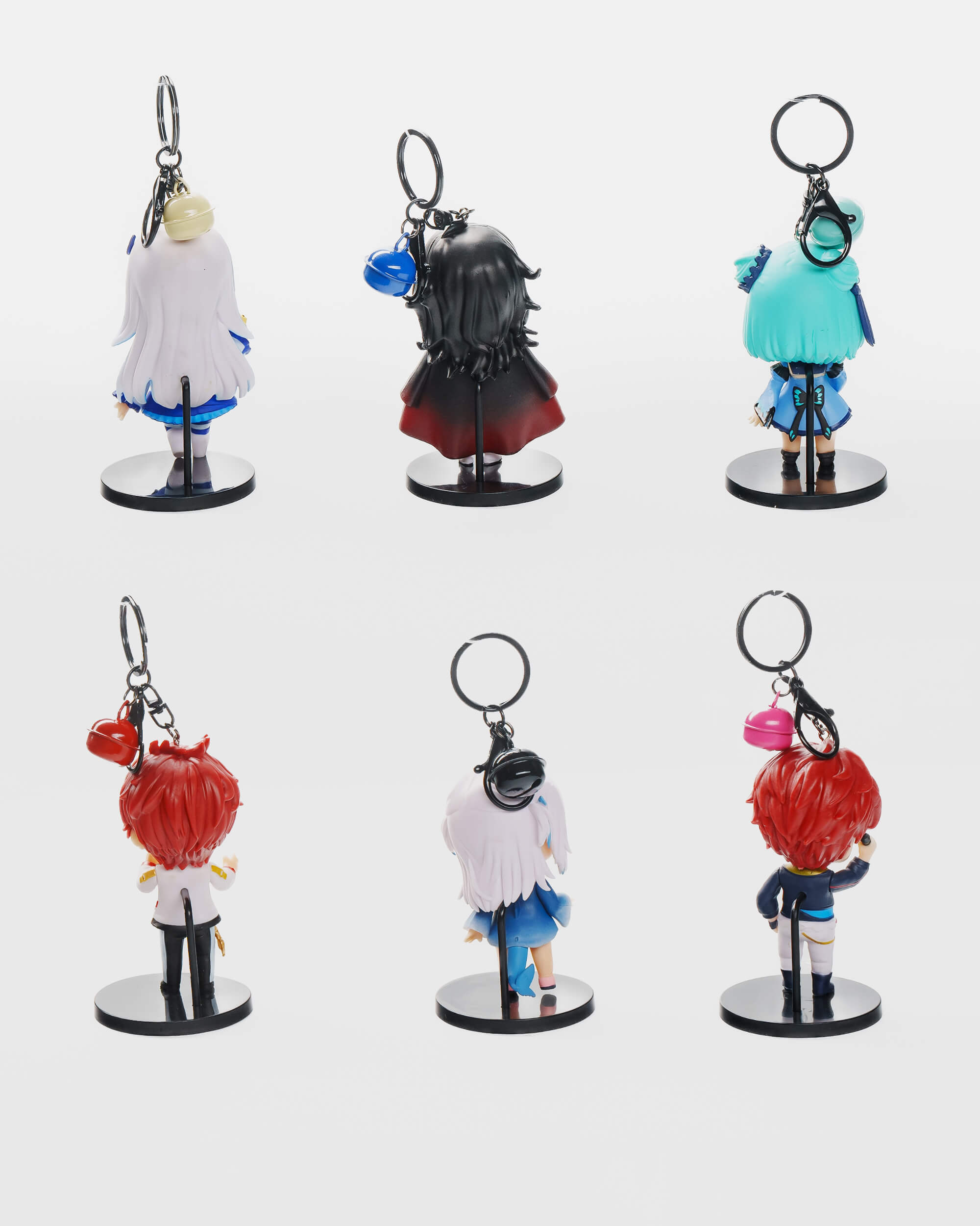 Idol and Fantasy Keychain Set (6 pcs)