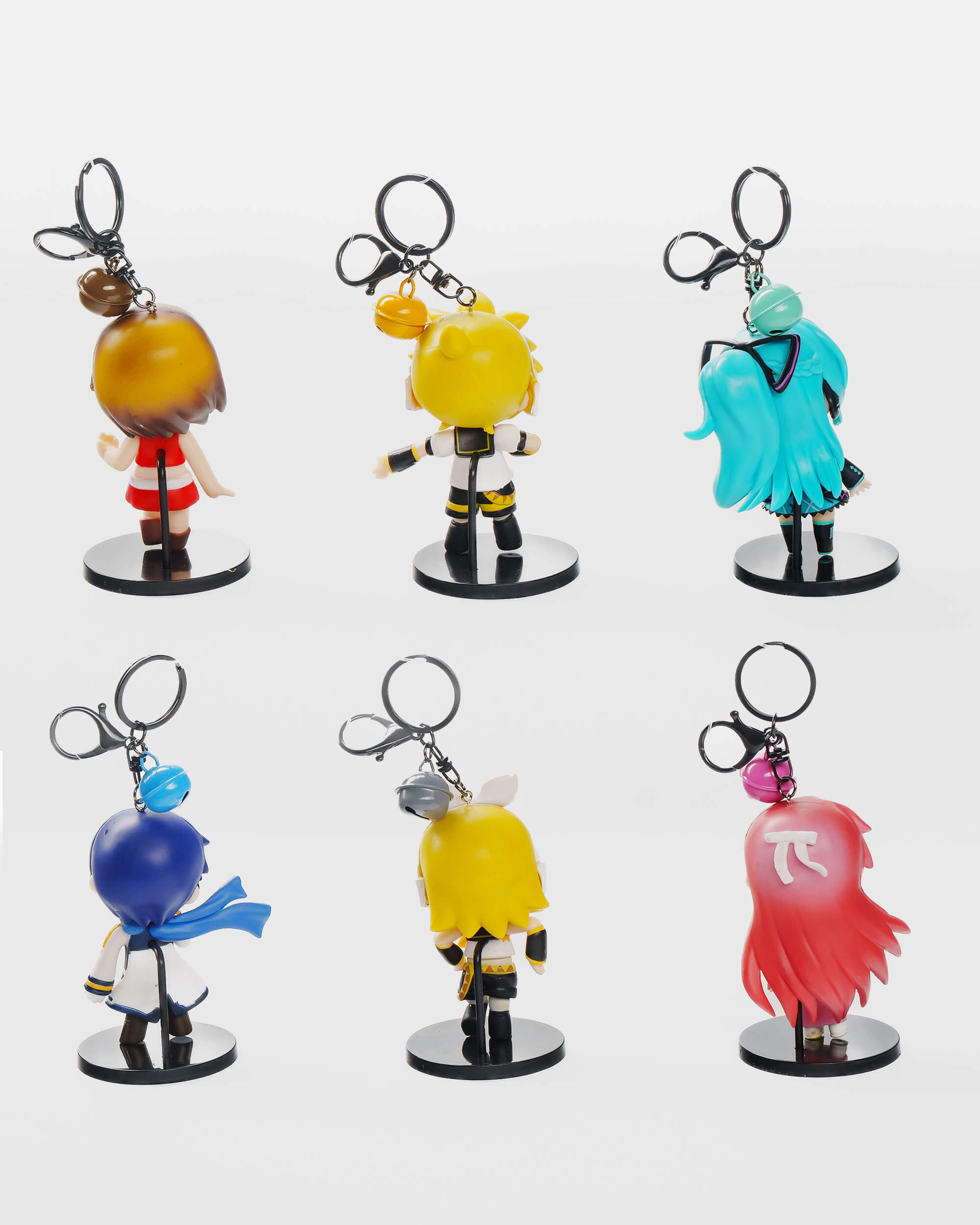Vocaloid Idol Keychain Set (6 pcs)