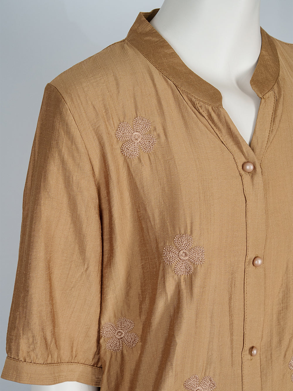 Bloom Dot Embroidered Blouse
