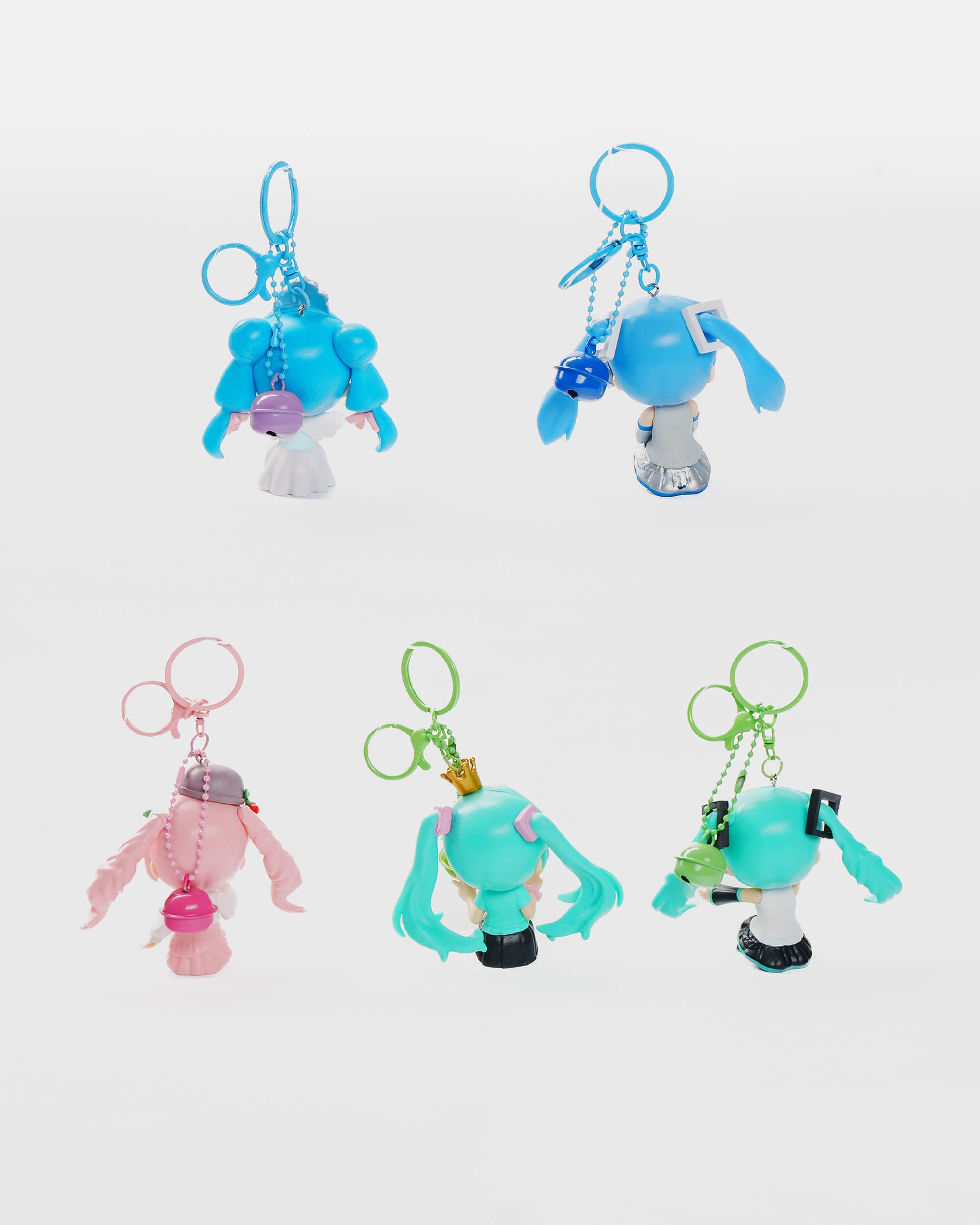 Chibi Vocaloid Keychain Set (5 pcs)