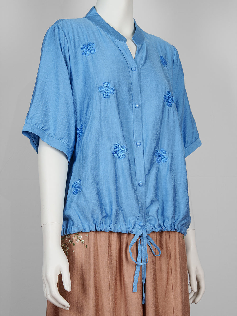 Bloom Dot Embroidered Blouse