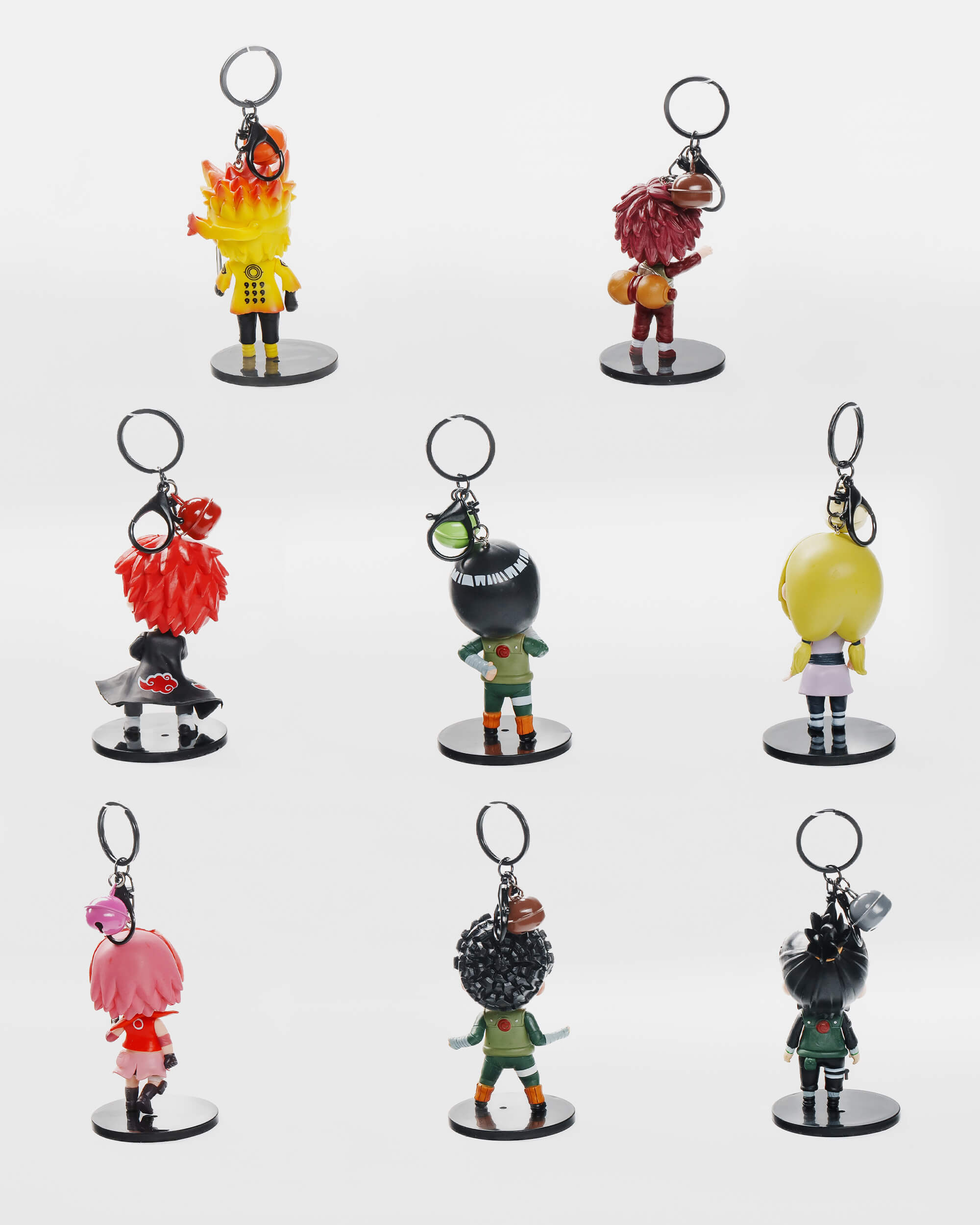 Naruto Ninja Legends Chibi Keychain Set (8 pcs)