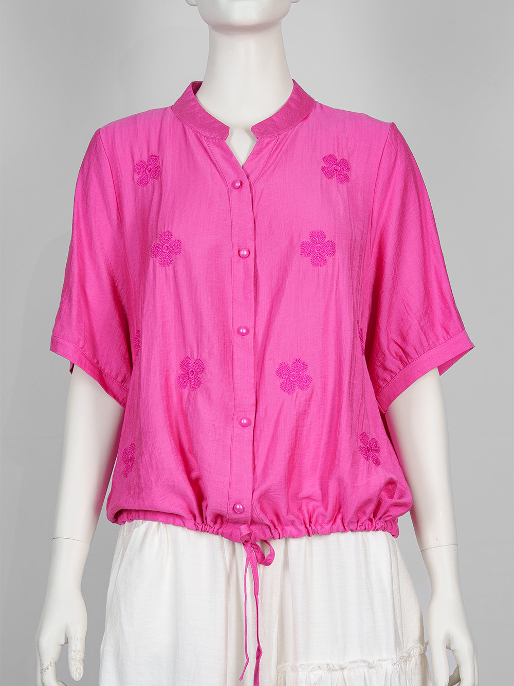 Bloom Dot Embroidered Blouse
