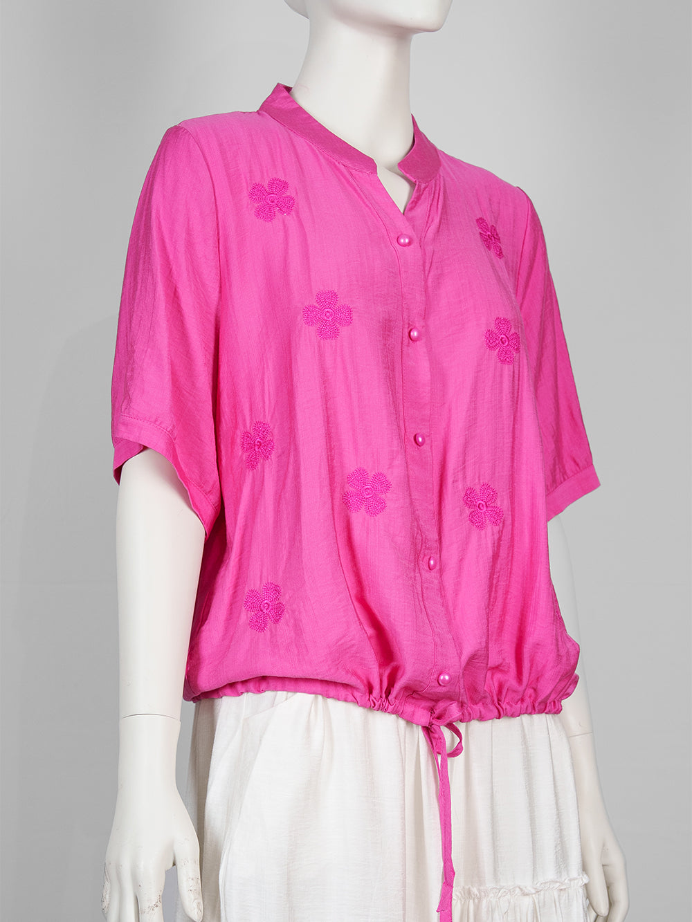 Bloom Dot Embroidered Blouse