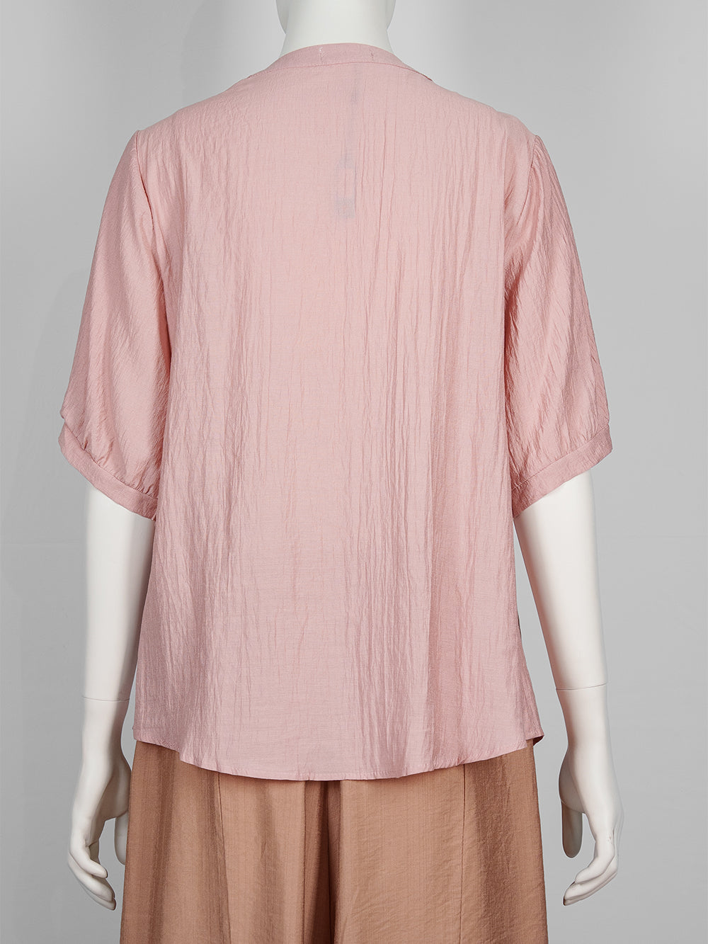 Geo Line Embroidered Blouse