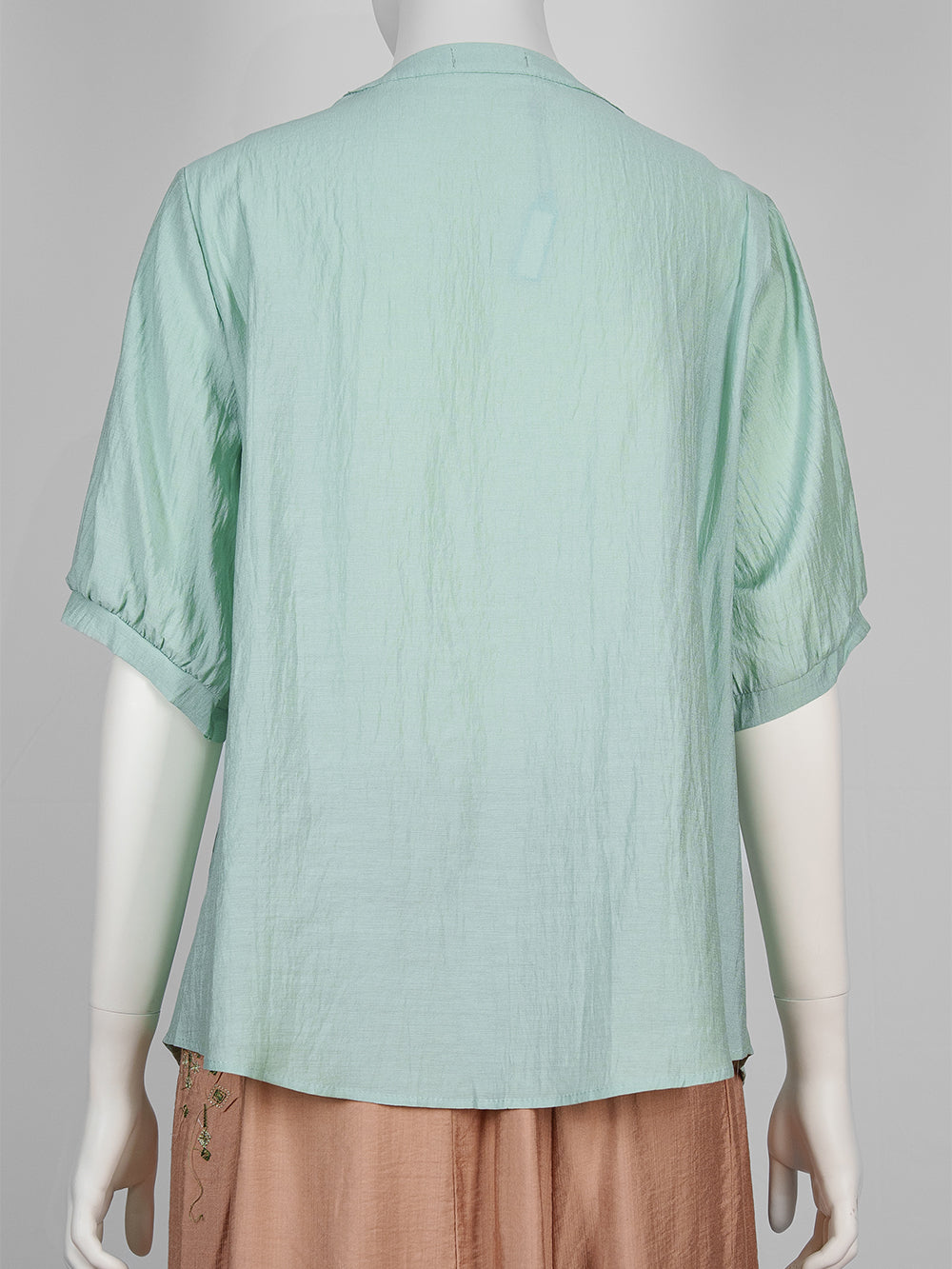 Geo Line Embroidered Blouse