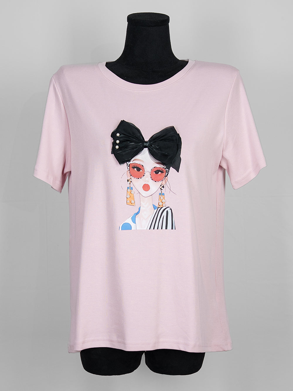 Chic Bow Girl Tee