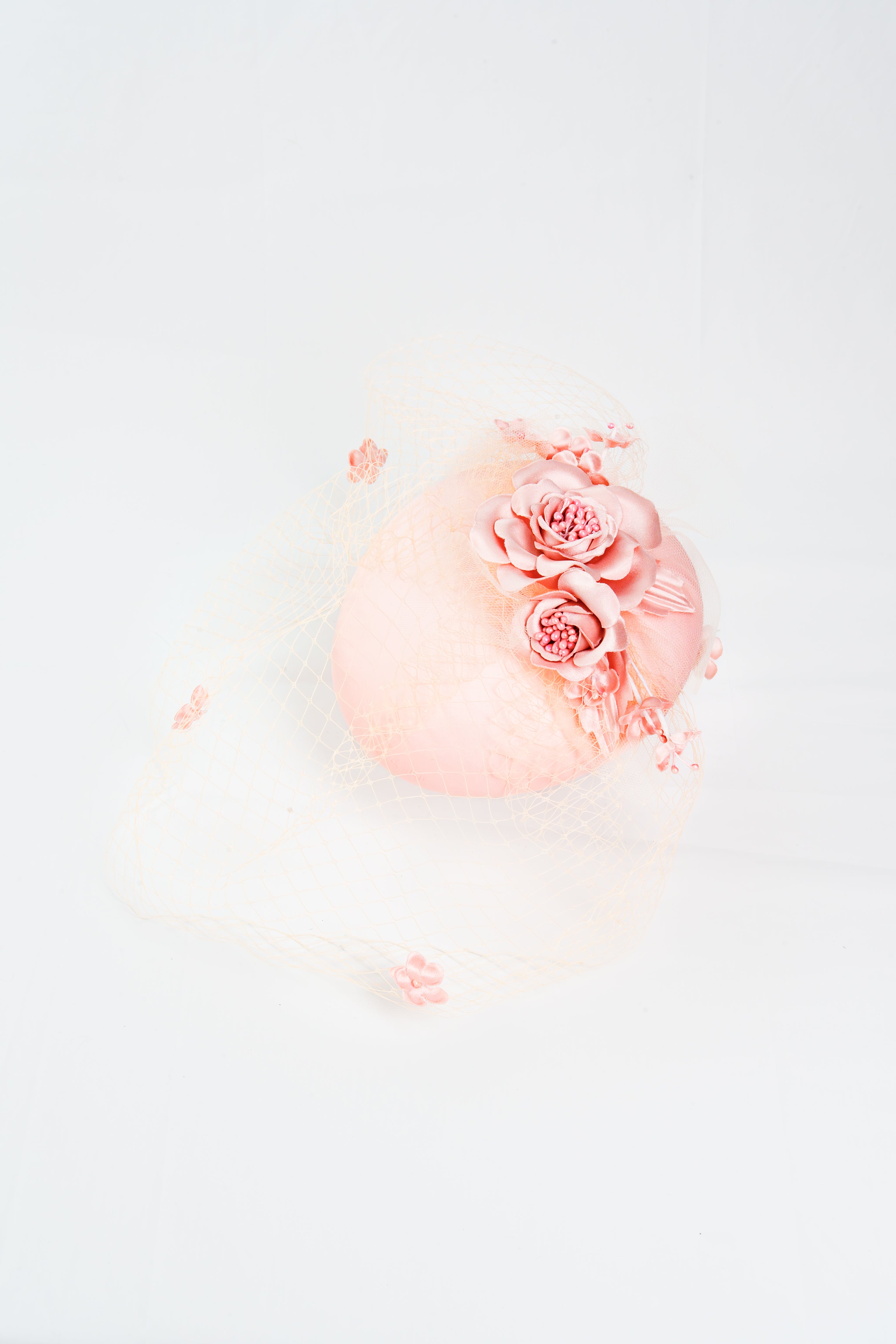 Elegant Floral Fascinator Hat