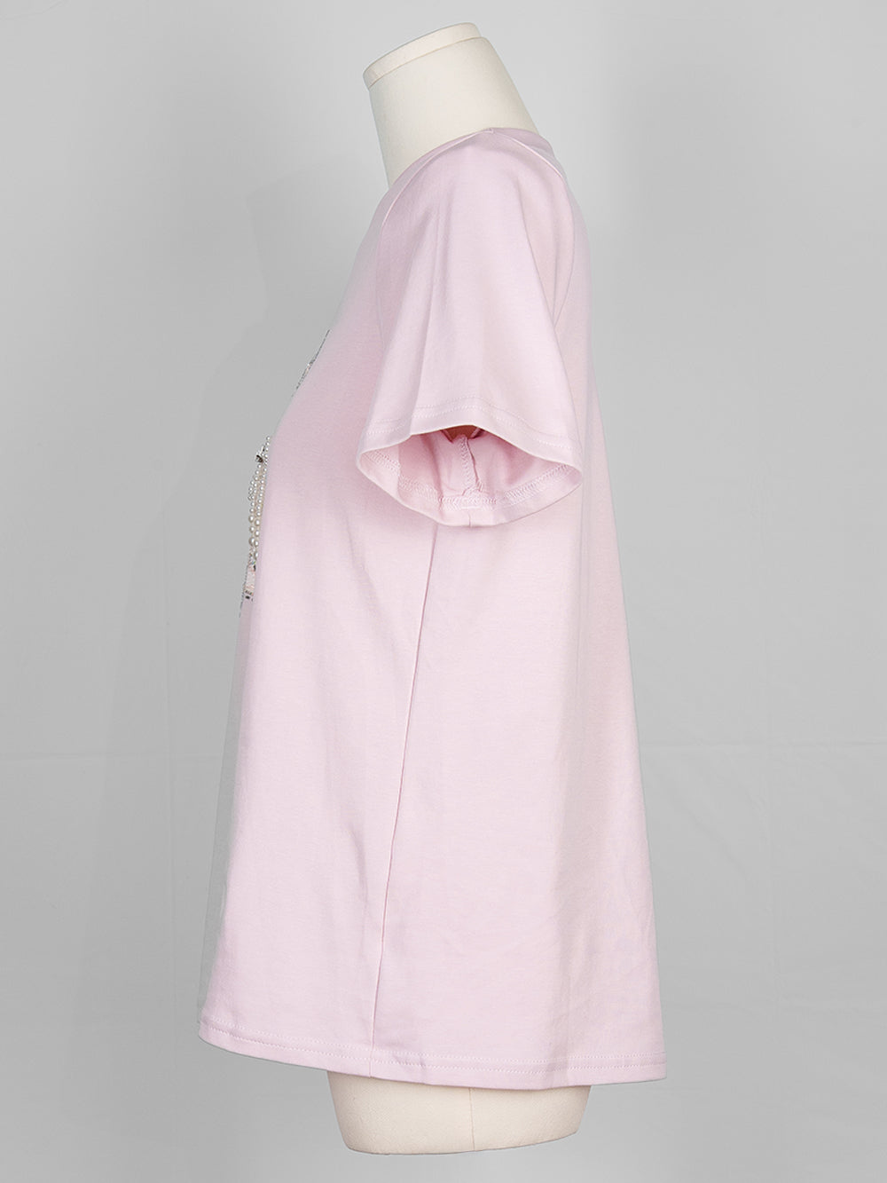 Crystal Teddy Lace Tee