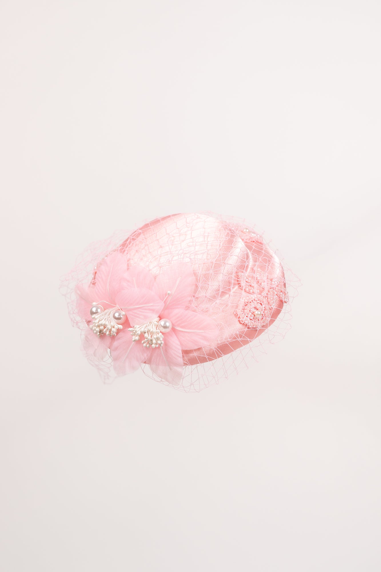 Beaded Flower Fascinator Hat