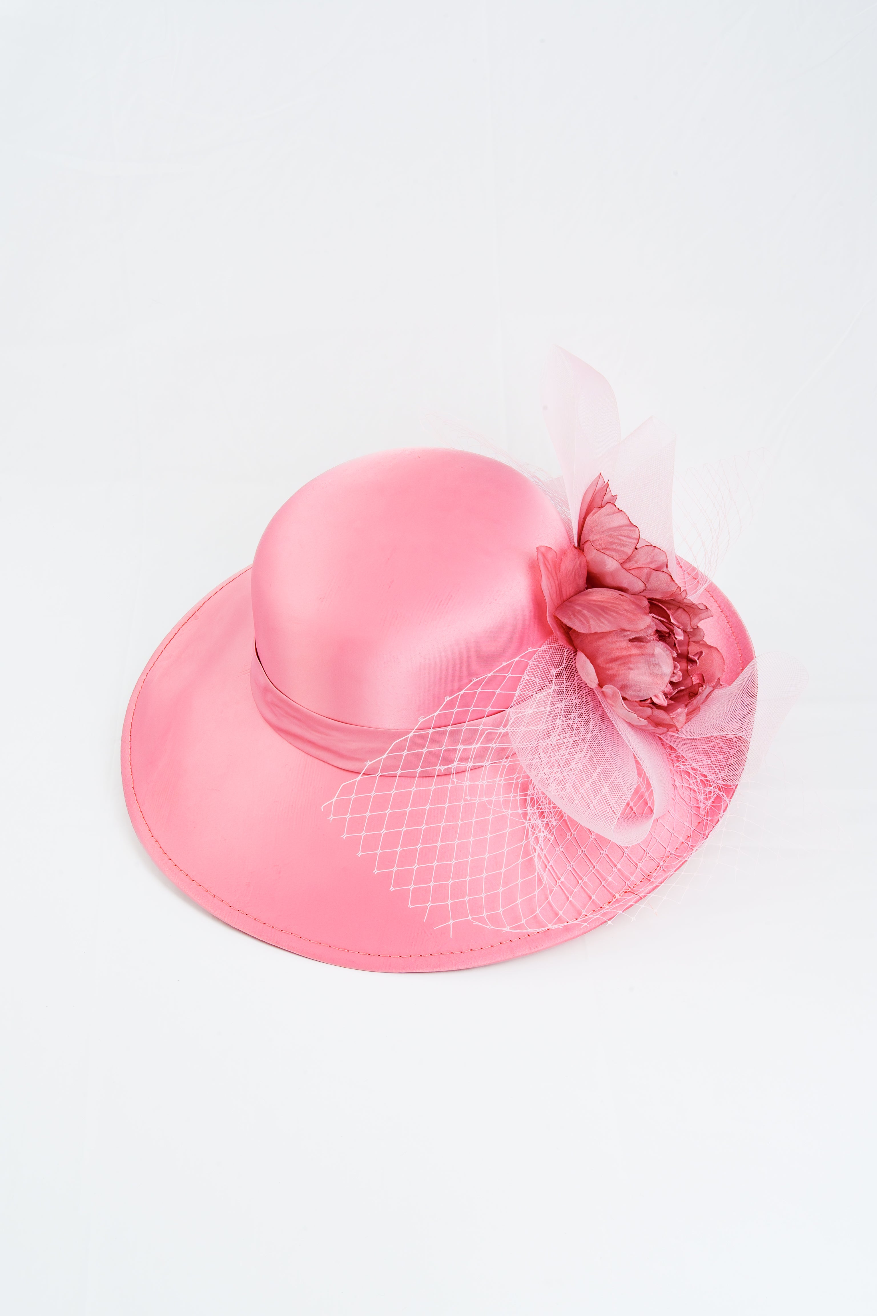 Vintage Floral Fascinator Hat
