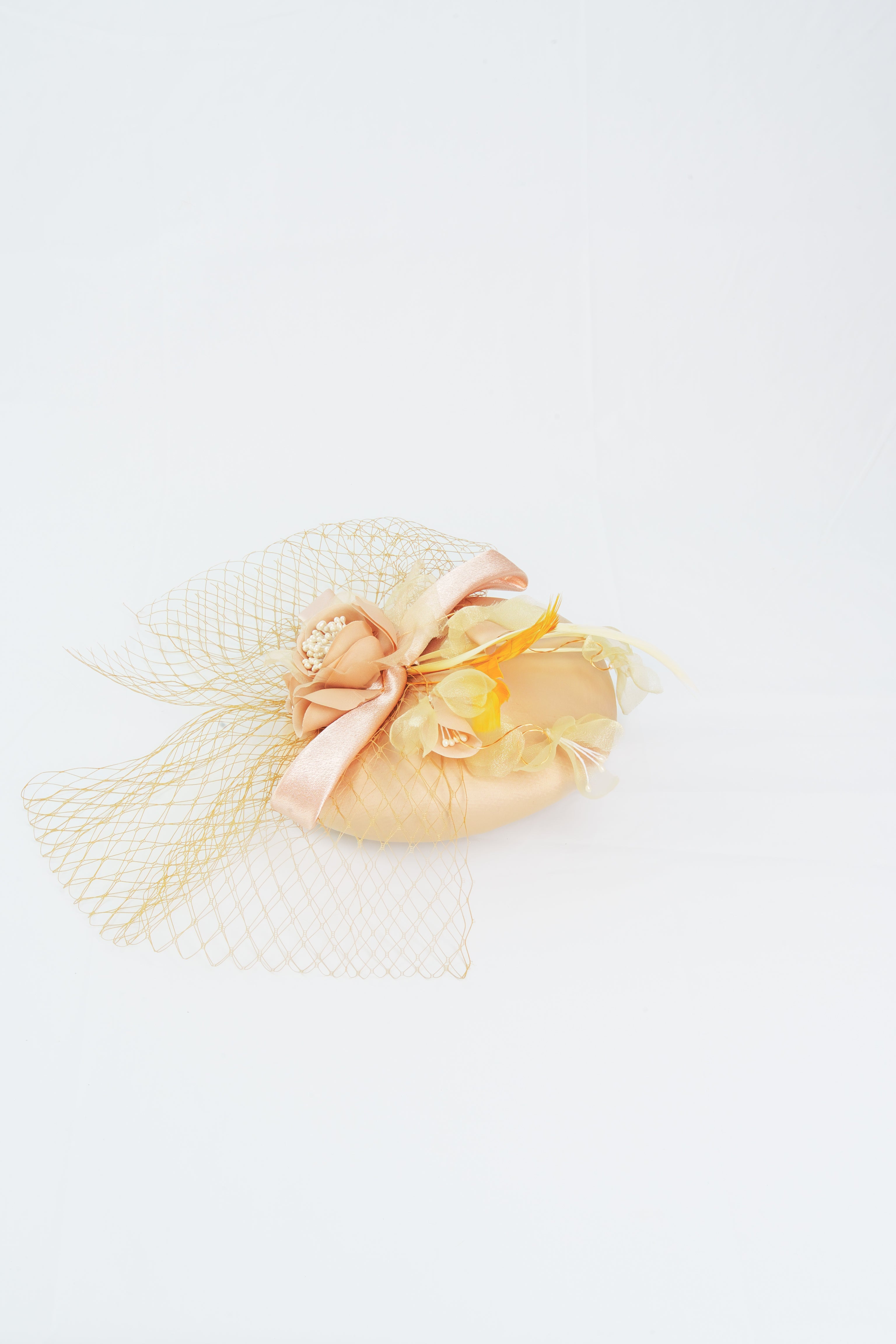 Ribbon & Feathers Fascinator Hat