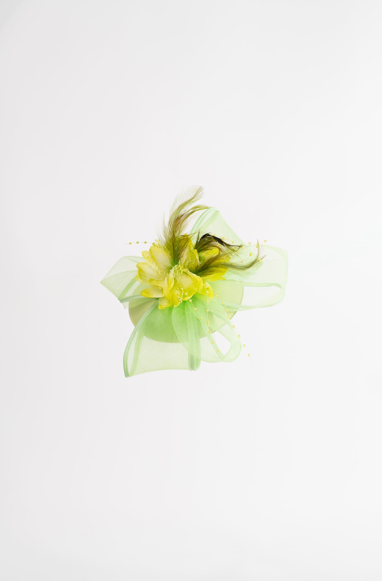 Feathered Bloom Fascinator Hat
